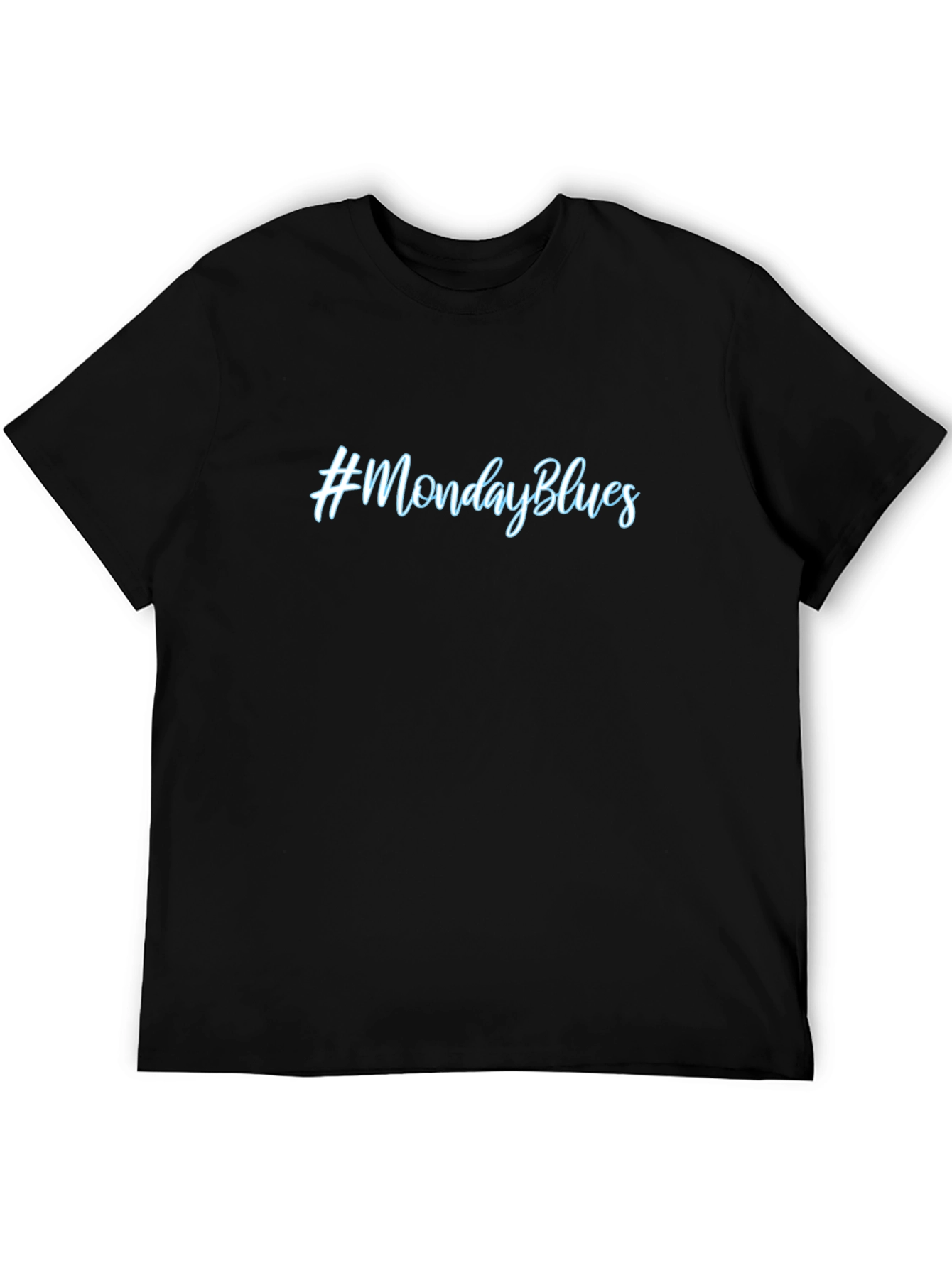 #MondayBlues Graphic Tee - Casual Comfort