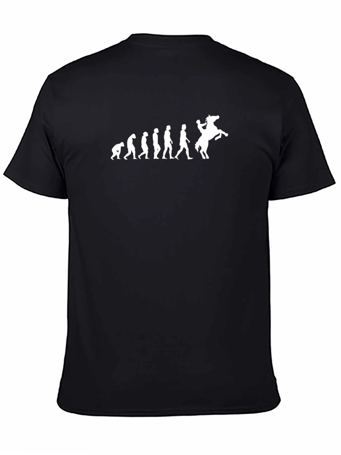 Evolution to Horseback Rider T-Shirt