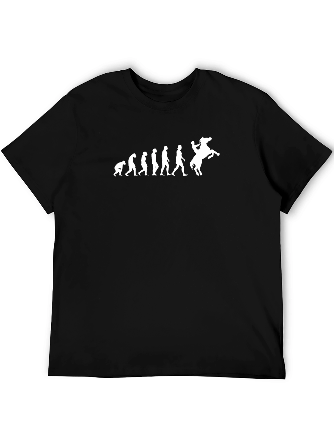 Evolution to Horseback Rider T-Shirt