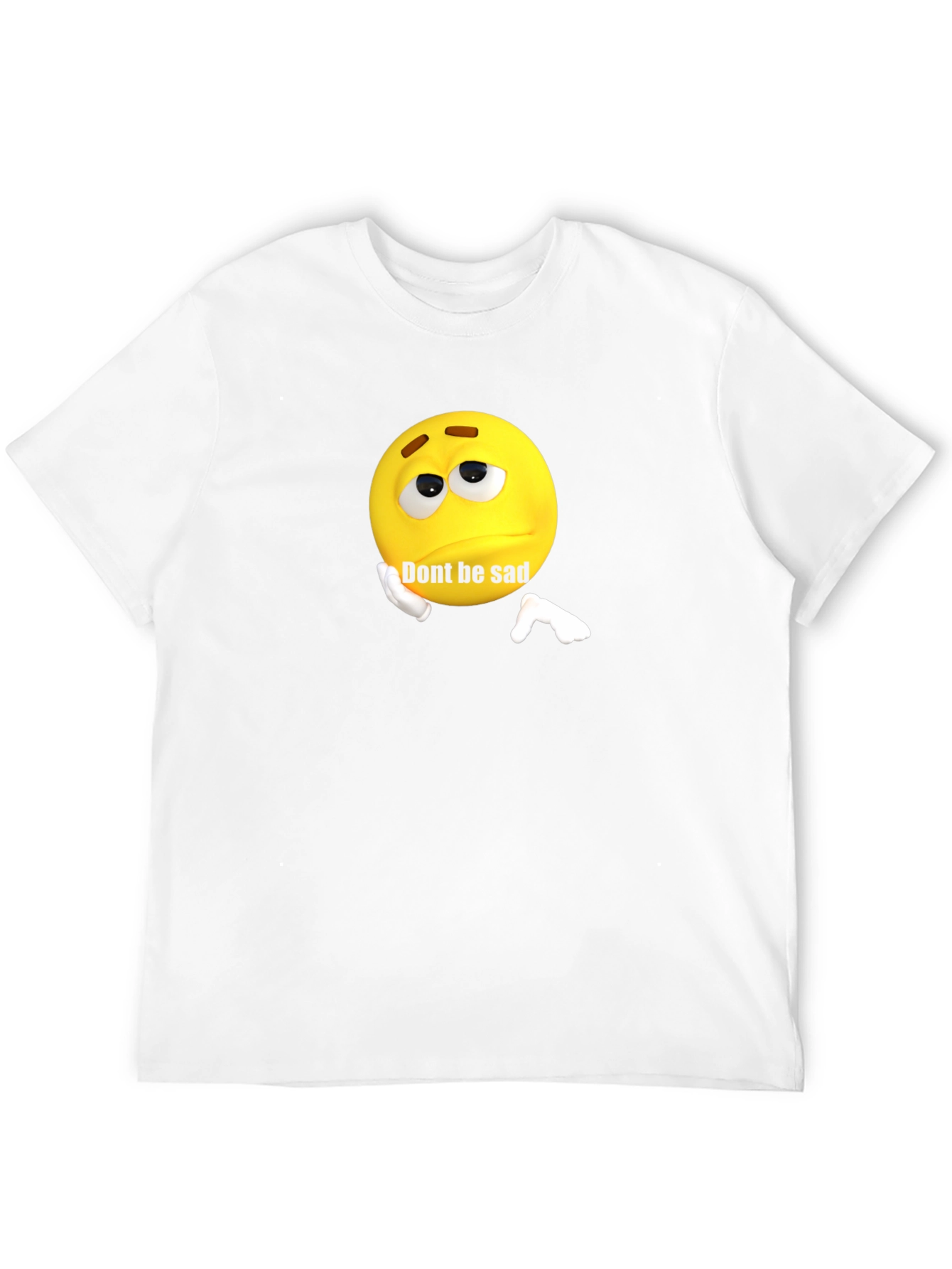 Dont Be Sad Graphic T-Shirt - Black