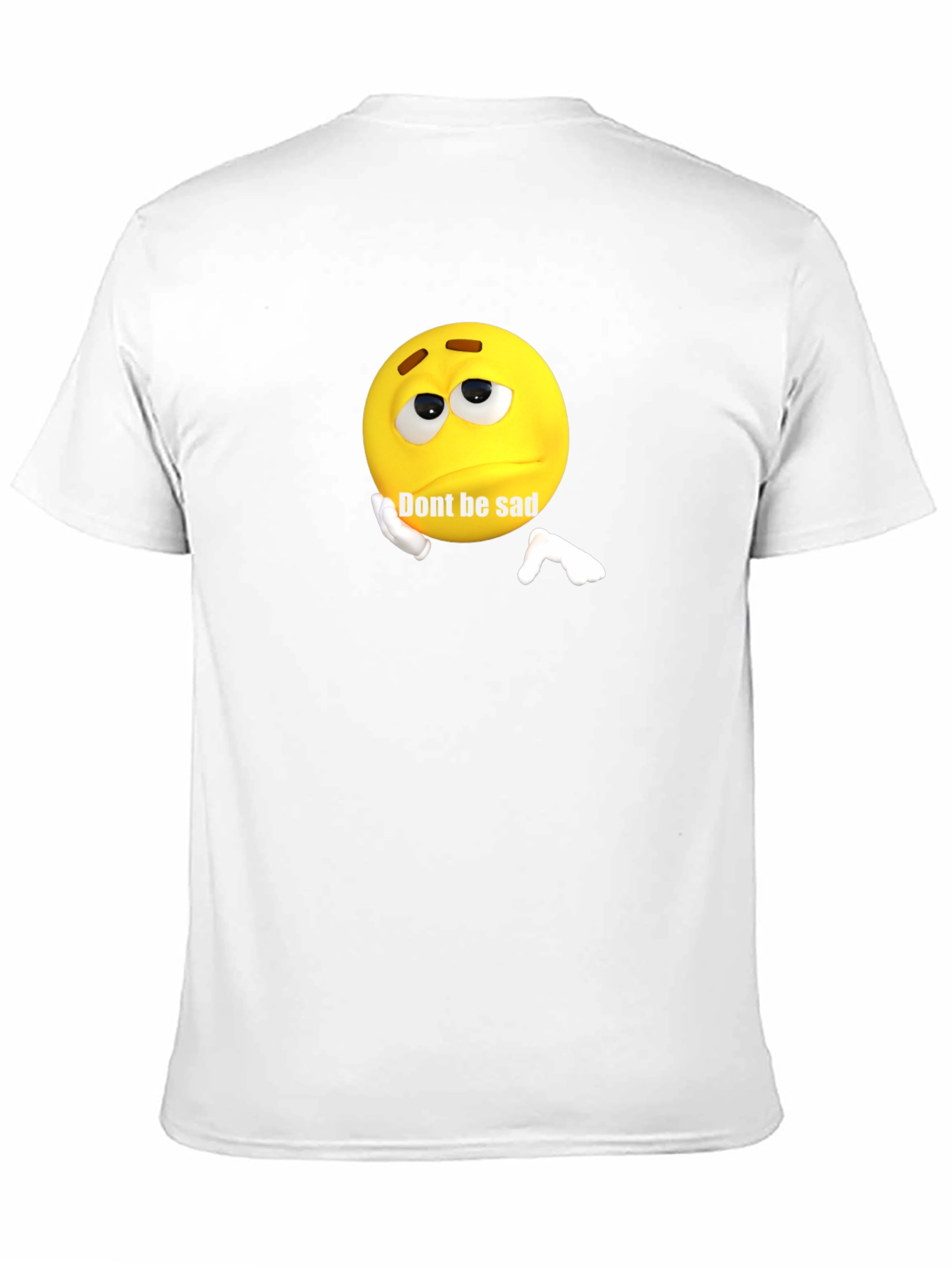 Dont Be Sad Graphic T-Shirt - Black