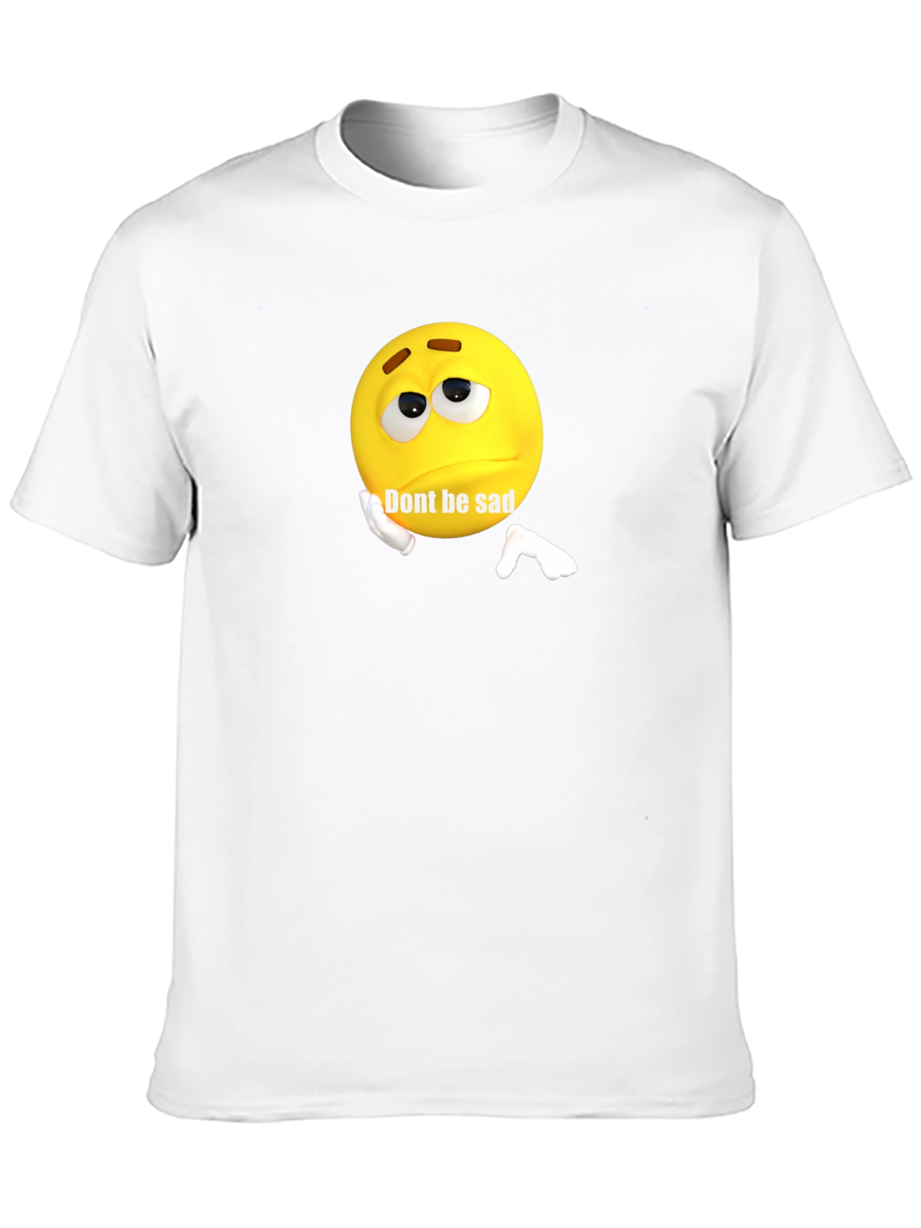 Dont Be Sad Graphic T-Shirt - Black