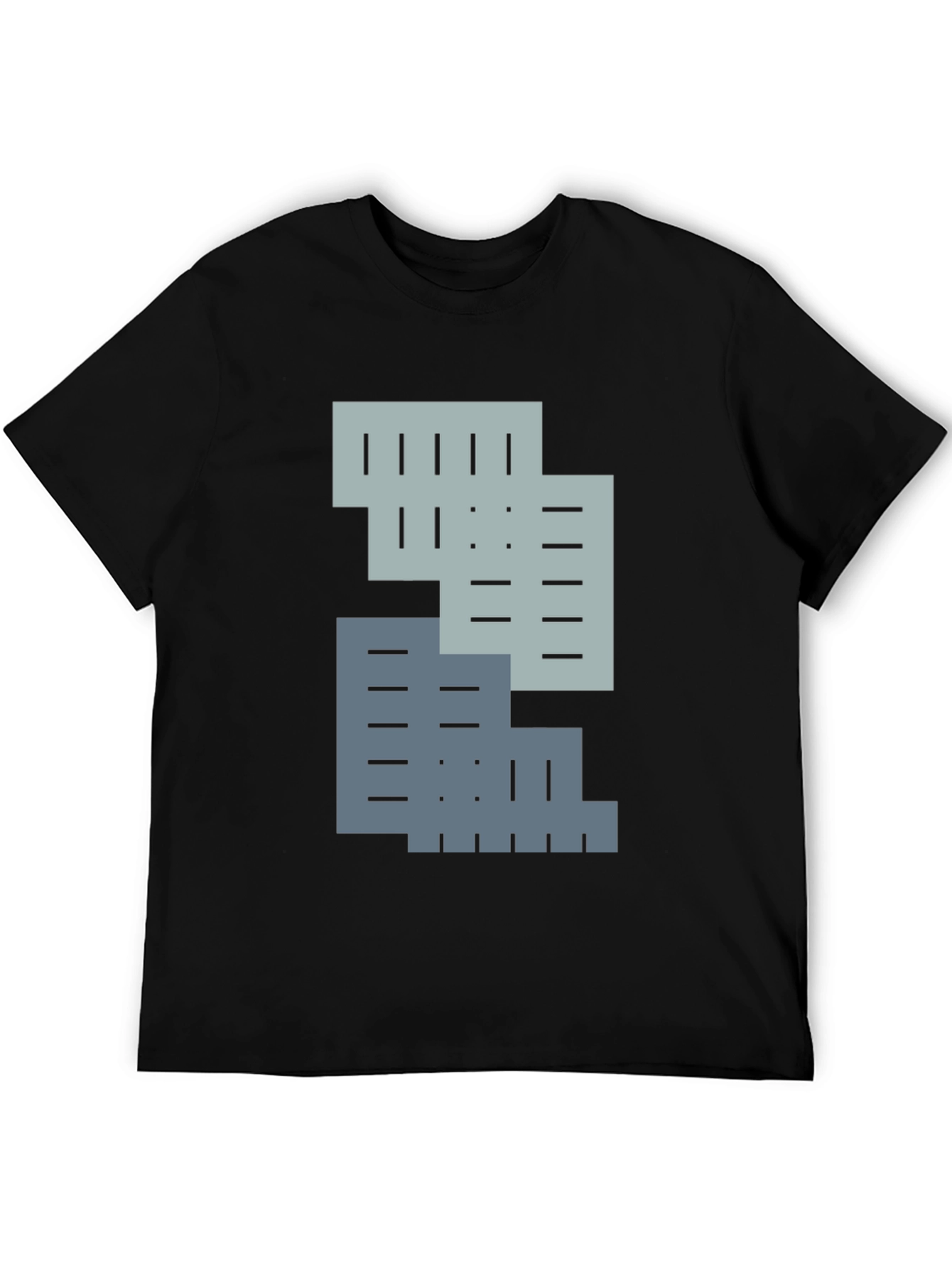 Abstract Geometric T-Shirt: Modern Style