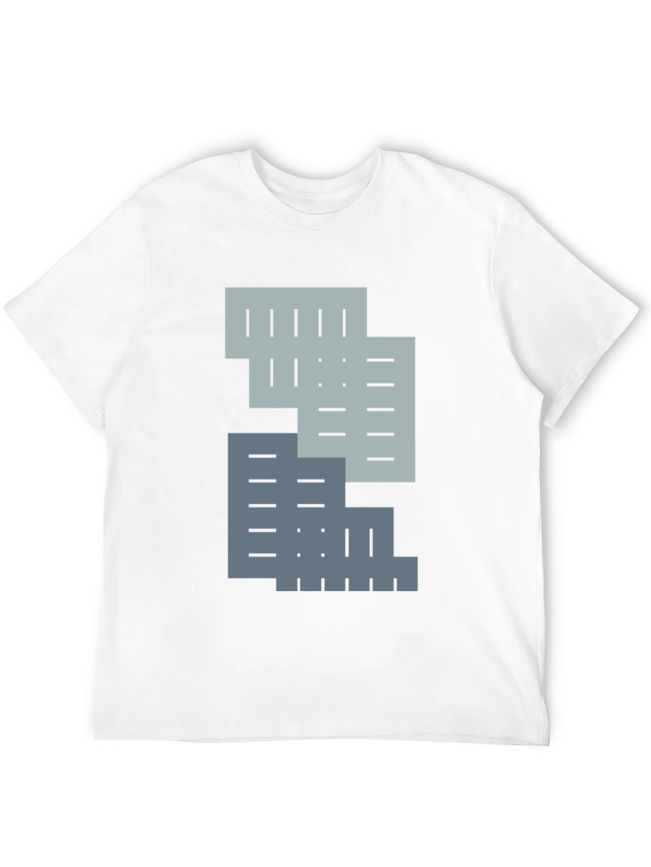 Abstract Geometric T-Shirt: Modern Style