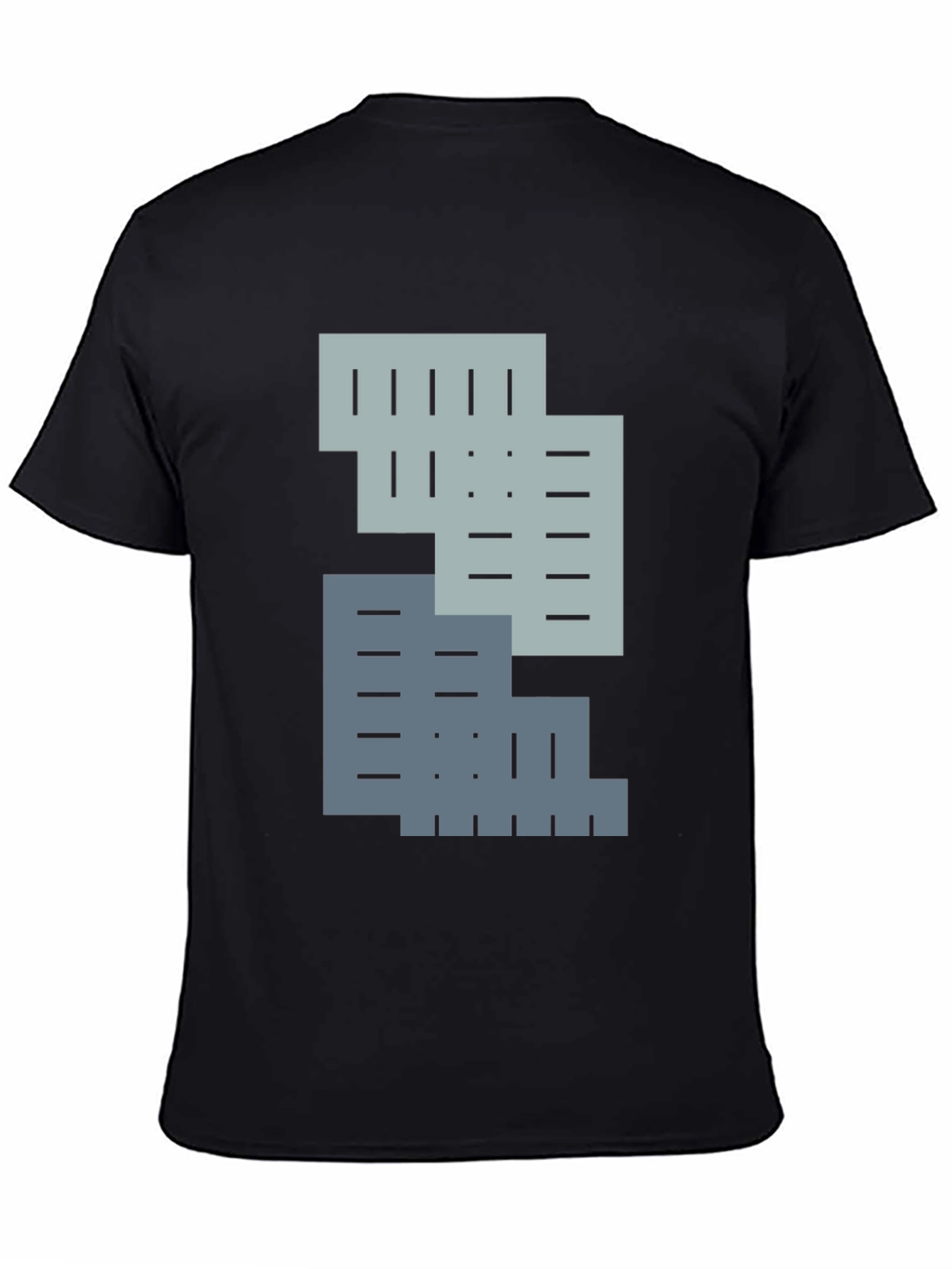 Abstract Geometric T-Shirt: Modern Style