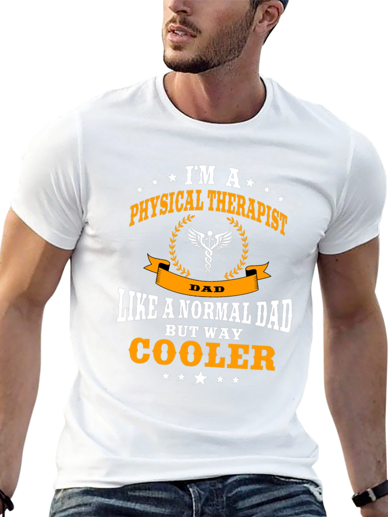 Physical Therapist Dad T-Shirt - Way Cooler