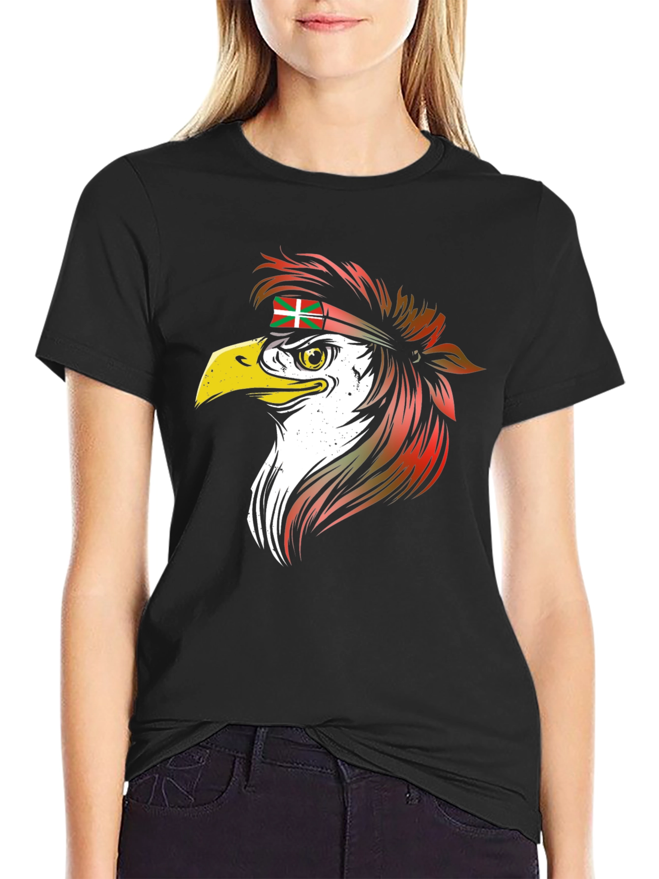 Basque Eagle Tee - Cool Graphic T-Shirt