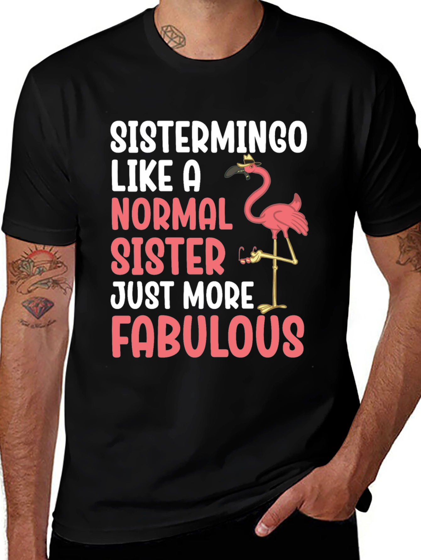 Sistermingo Fabulous Sister Graphic Tee