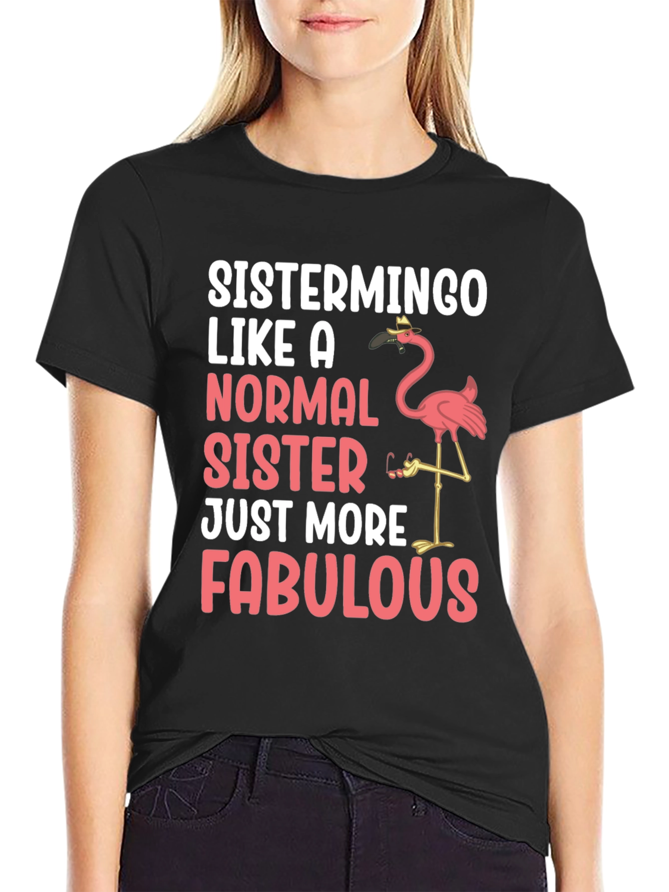 Sistermingo Fabulous Sister Graphic Tee
