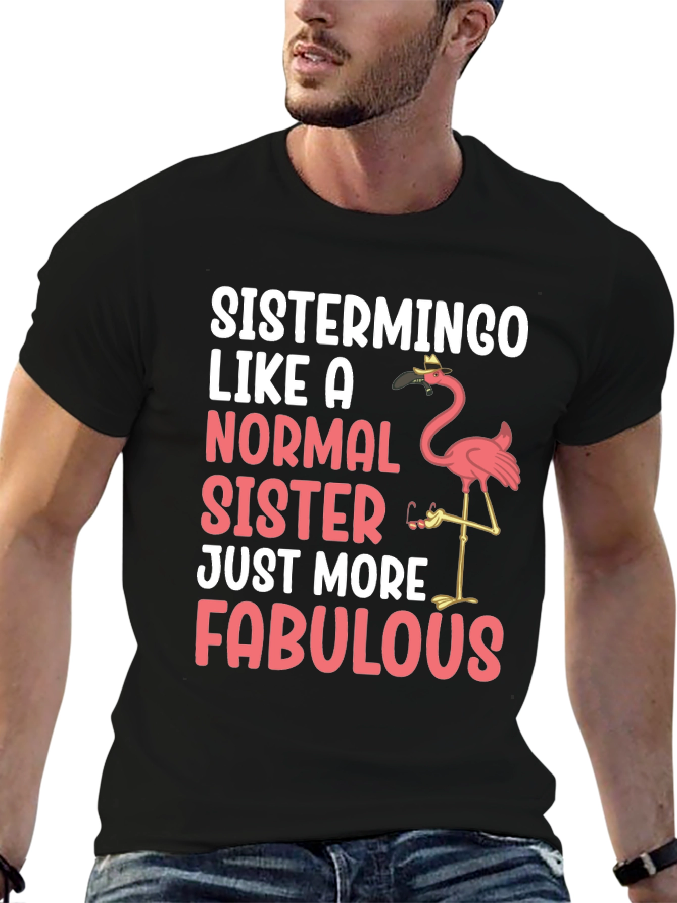 Sistermingo Fabulous Sister Graphic Tee