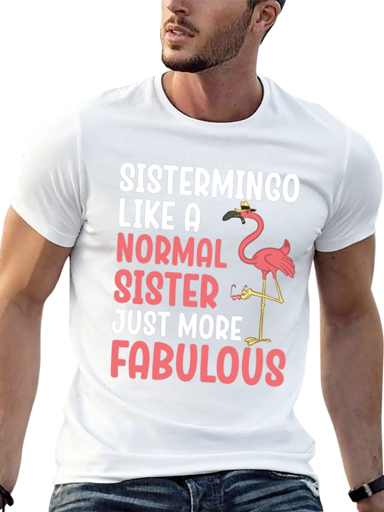 Sistermingo Fabulous Sister Graphic Tee