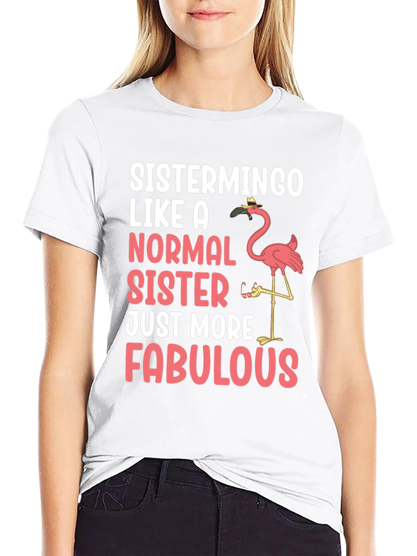 Sistermingo Fabulous Sister Graphic Tee