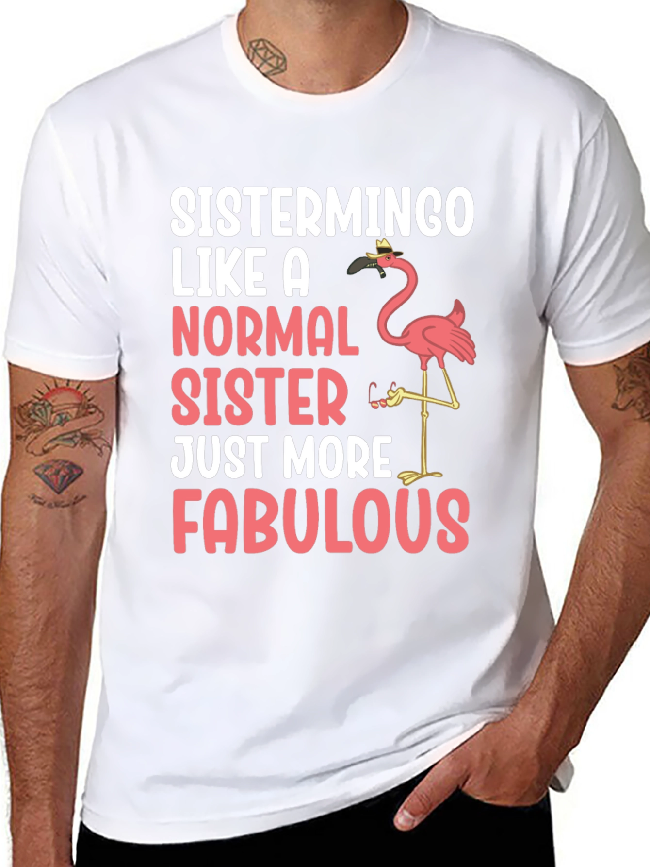 Sistermingo Fabulous Sister Graphic Tee