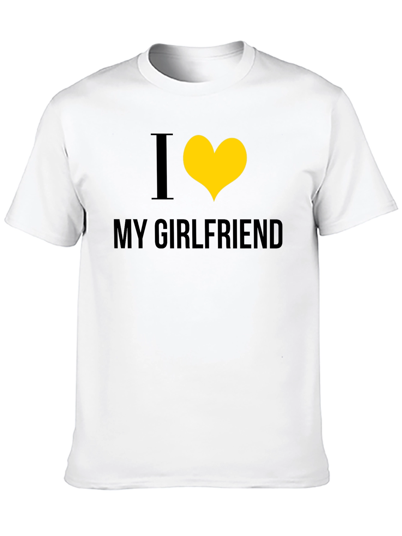 I Heart My Girlfriend Black Tee