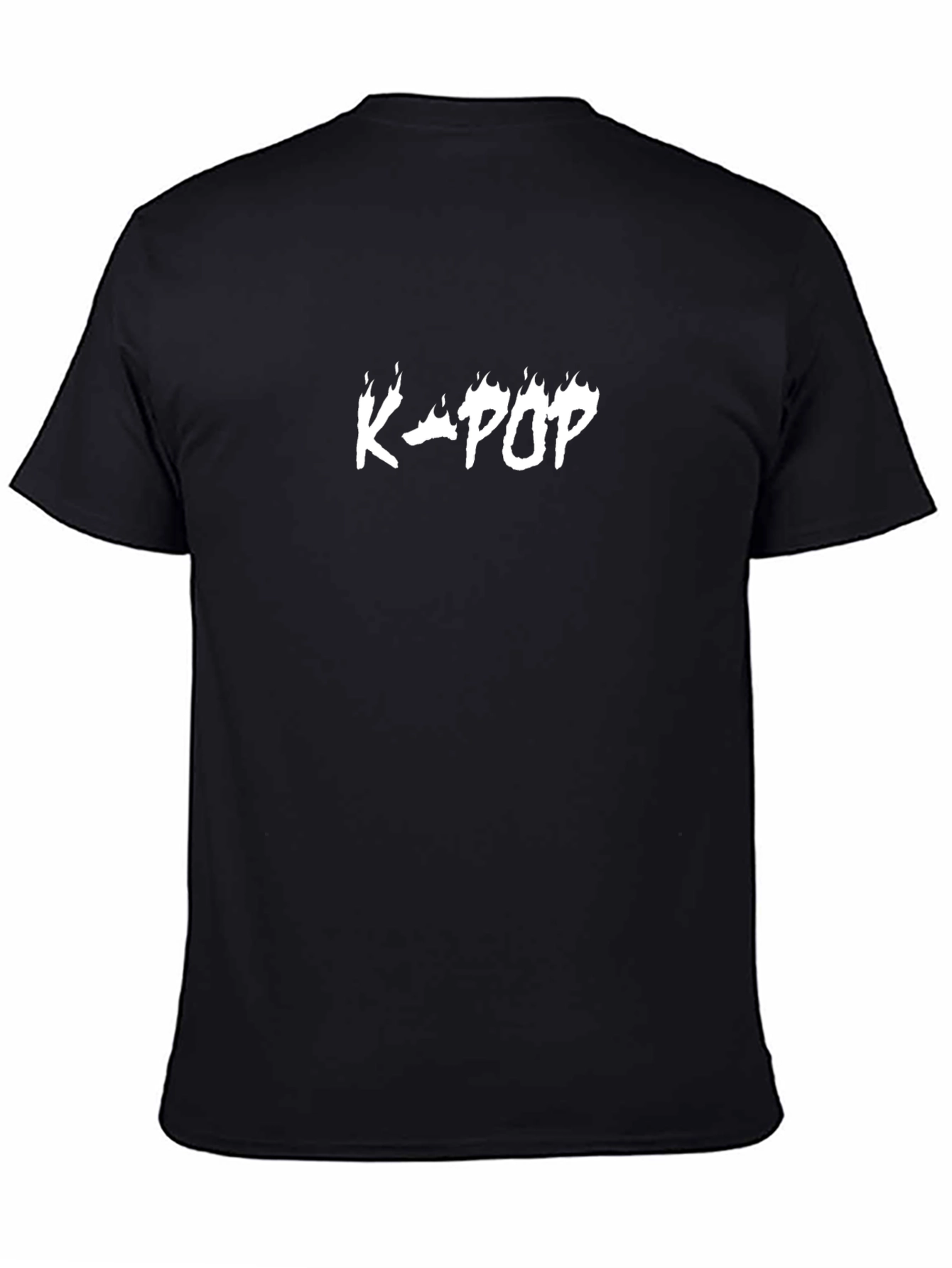 K-Pop Flame Graphic Tee