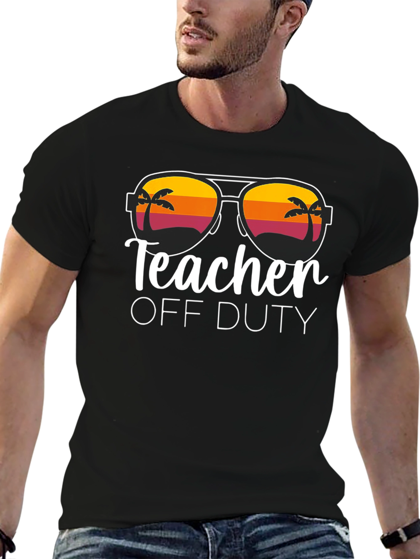 Teacher Off Duty Graphic T-Shirt