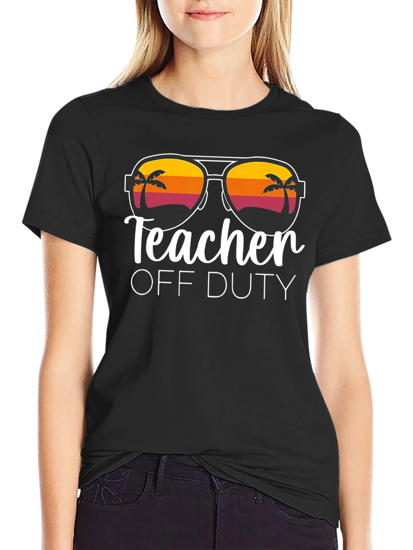 Teacher Off Duty Graphic T-Shirt