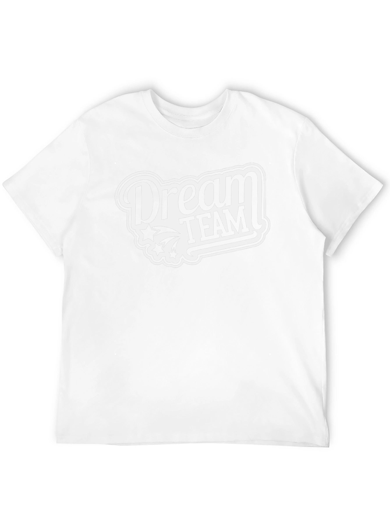 Dream Team Graphic Tee - Black Casual T-Shirt