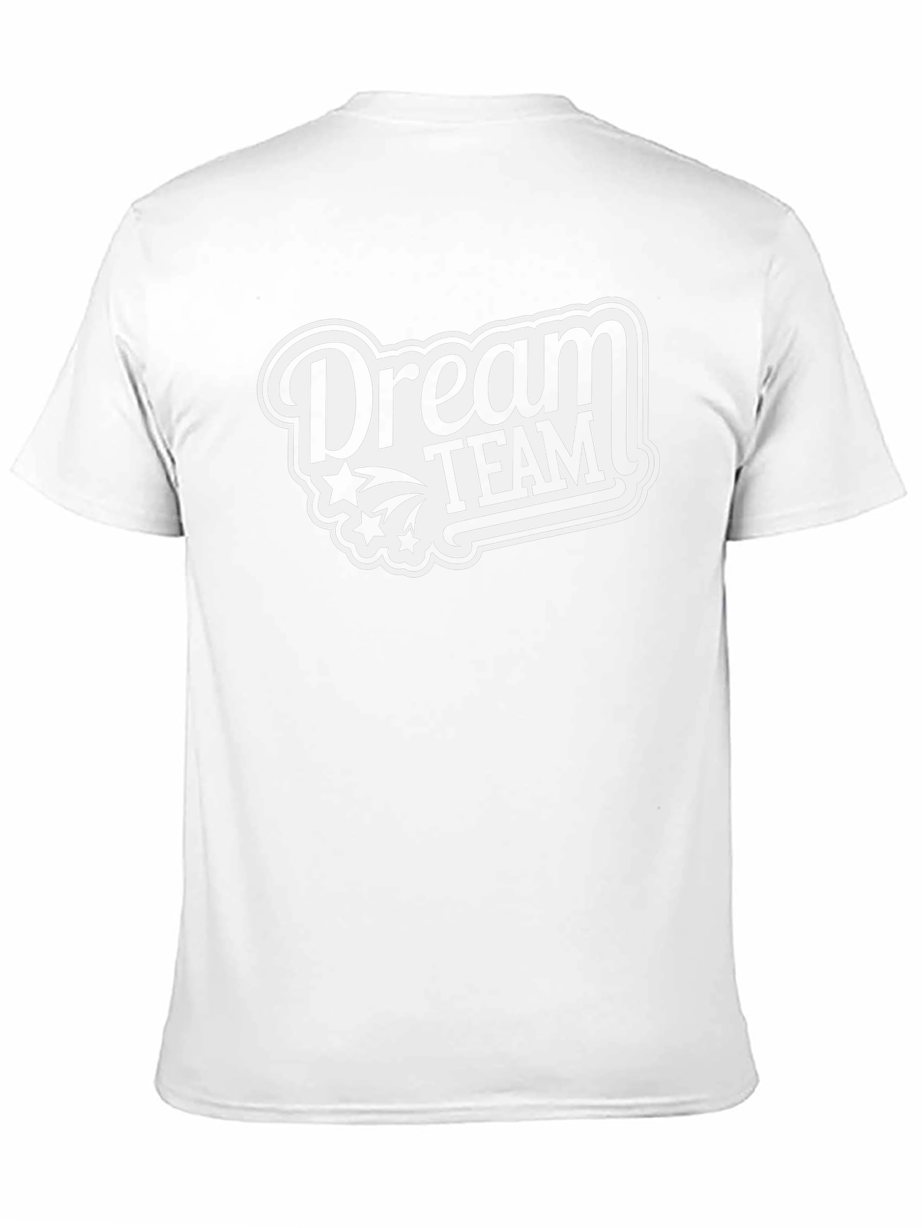 Dream Team Graphic Tee - Black Casual T-Shirt