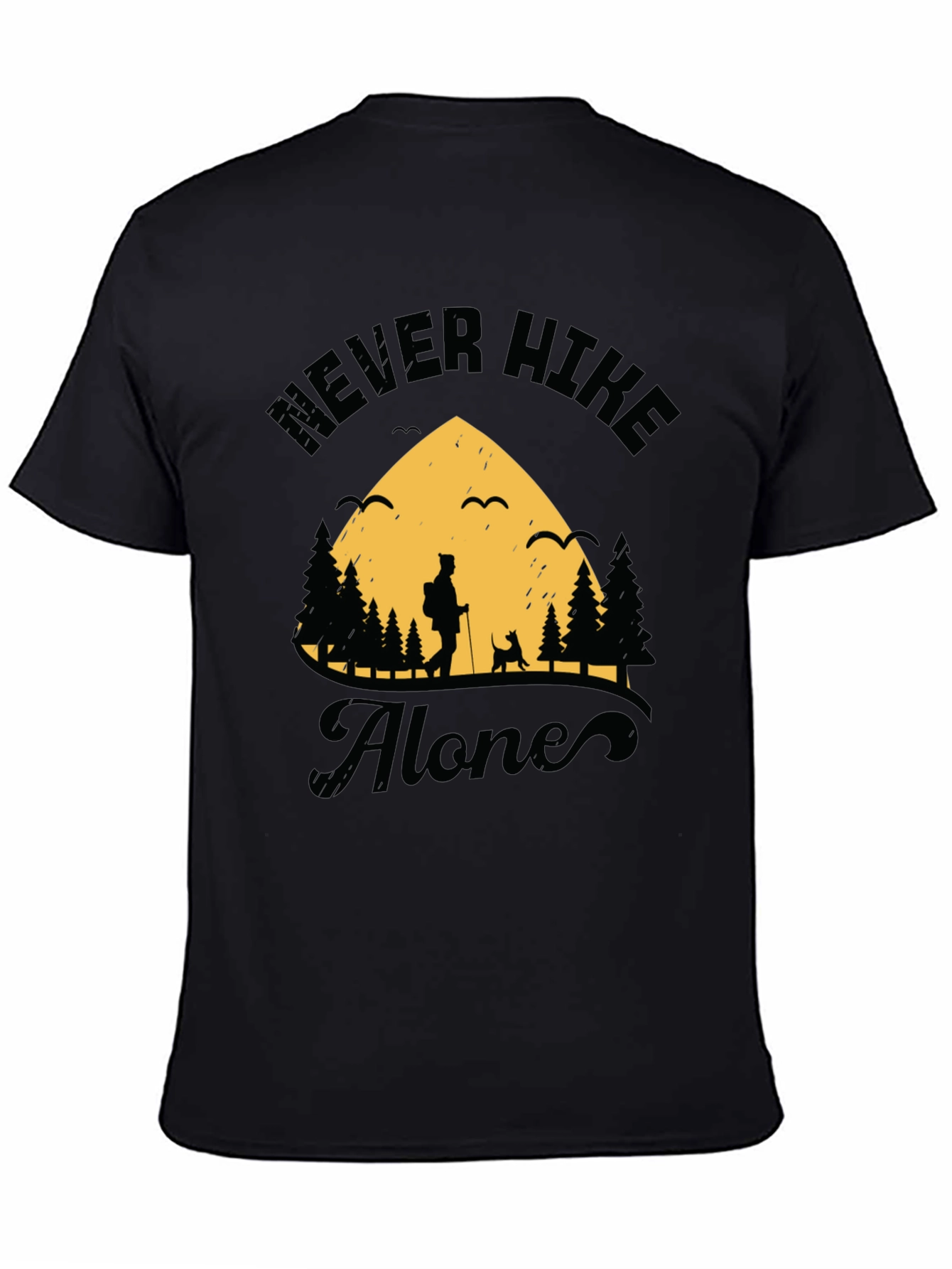 Never Hike Alone Graphic Tee