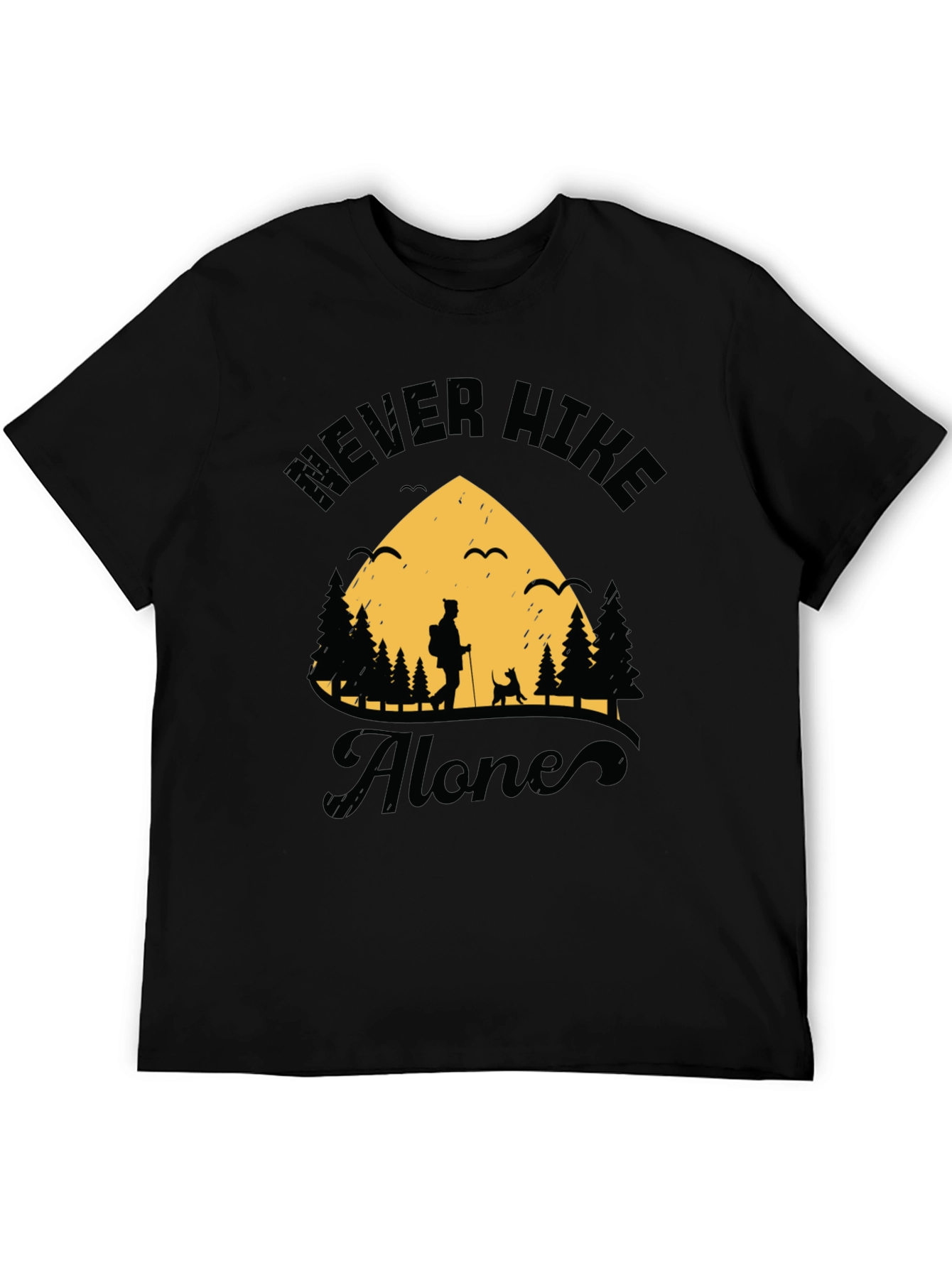 Never Hike Alone Graphic Tee