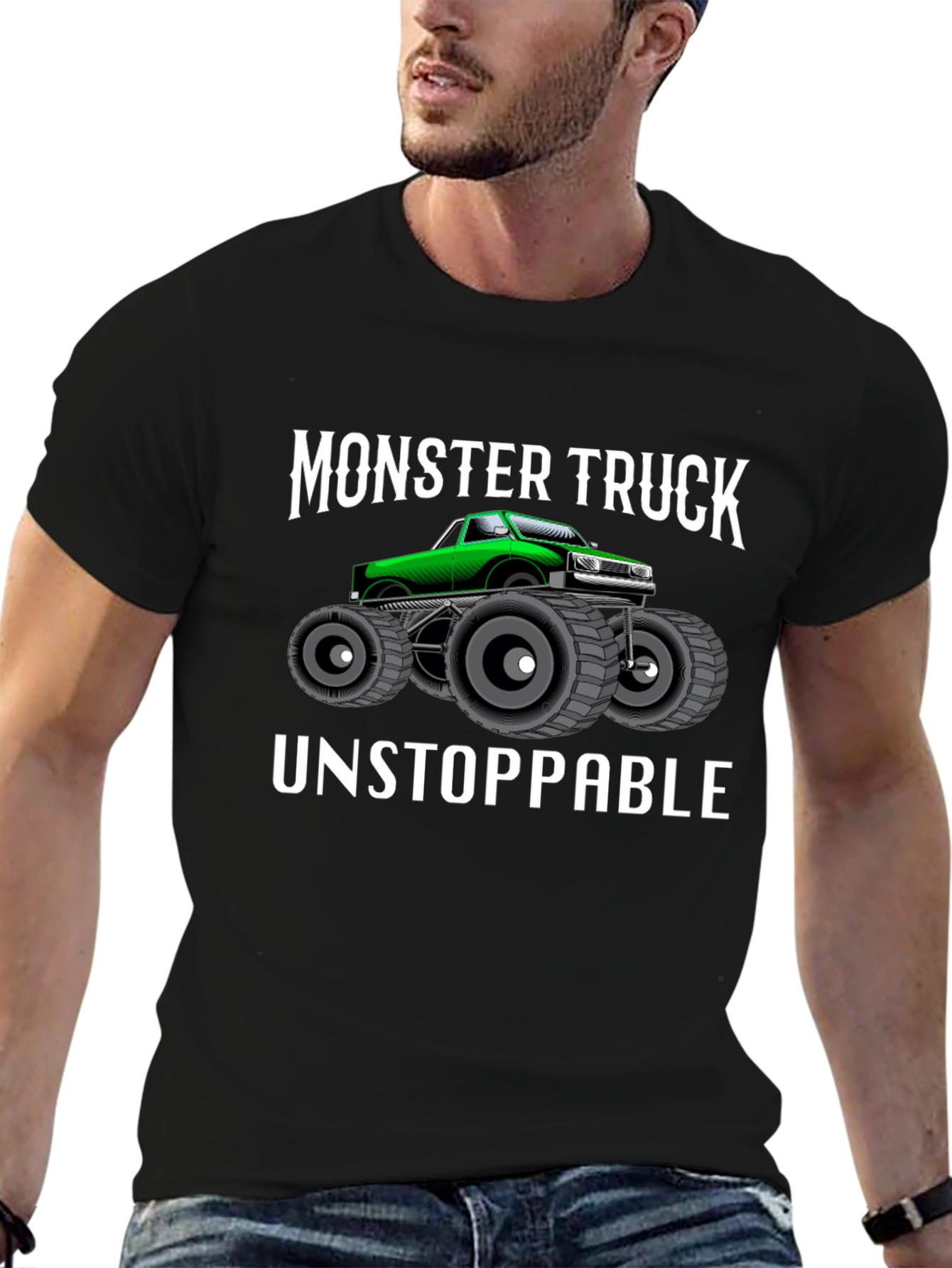 Monster Truck Unstoppable Graphic Tee