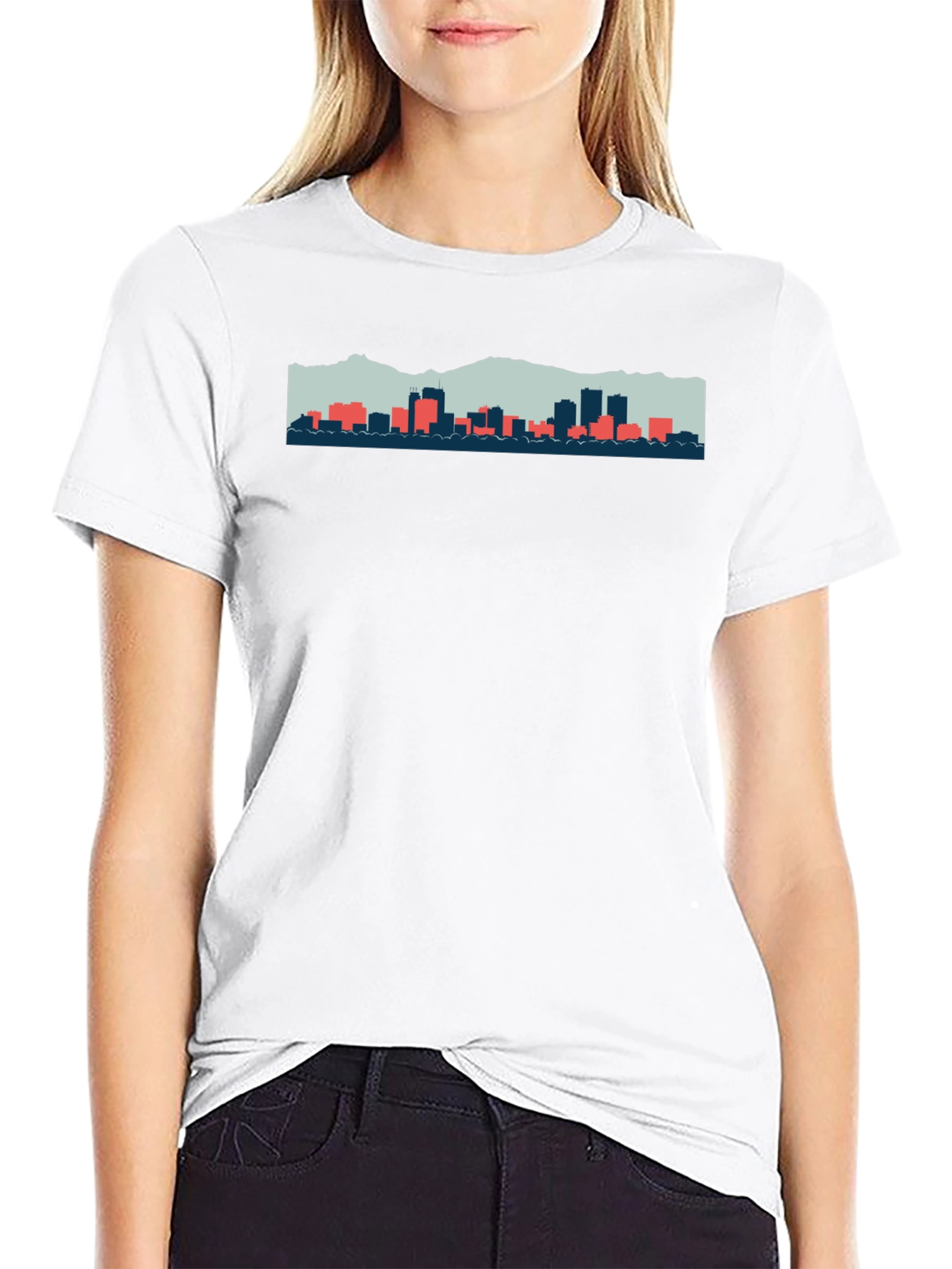 City Skyline Graphic Tee - Cool & Casual