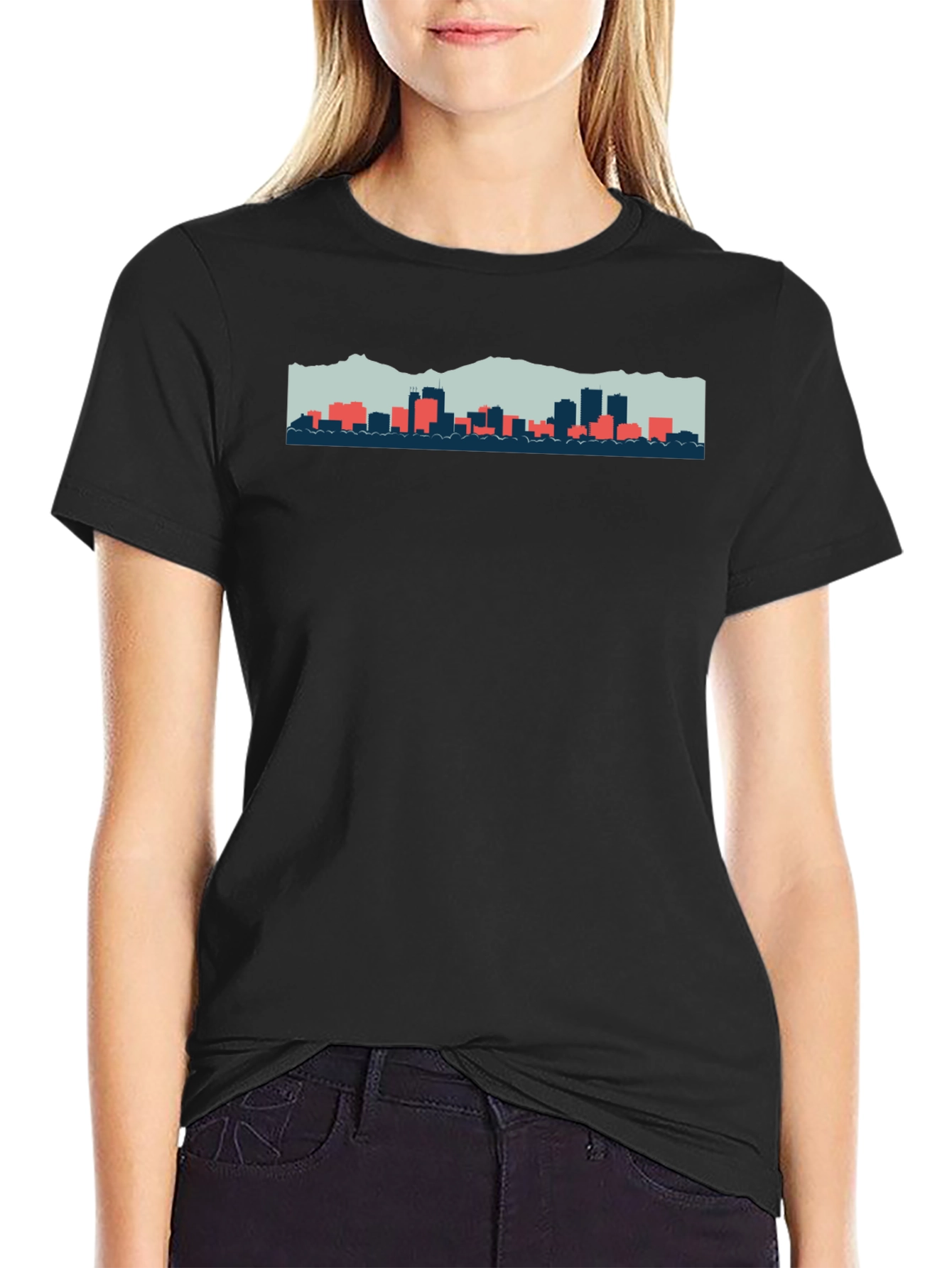 City Skyline Graphic Tee - Cool & Casual