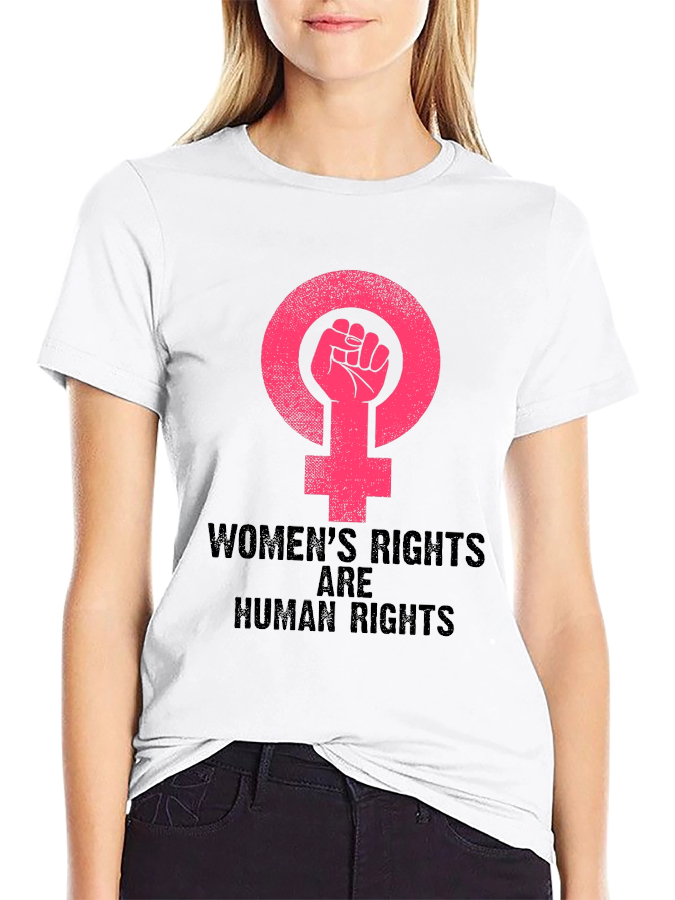 Womens Rights are Human Rights Graphic T-Shirt