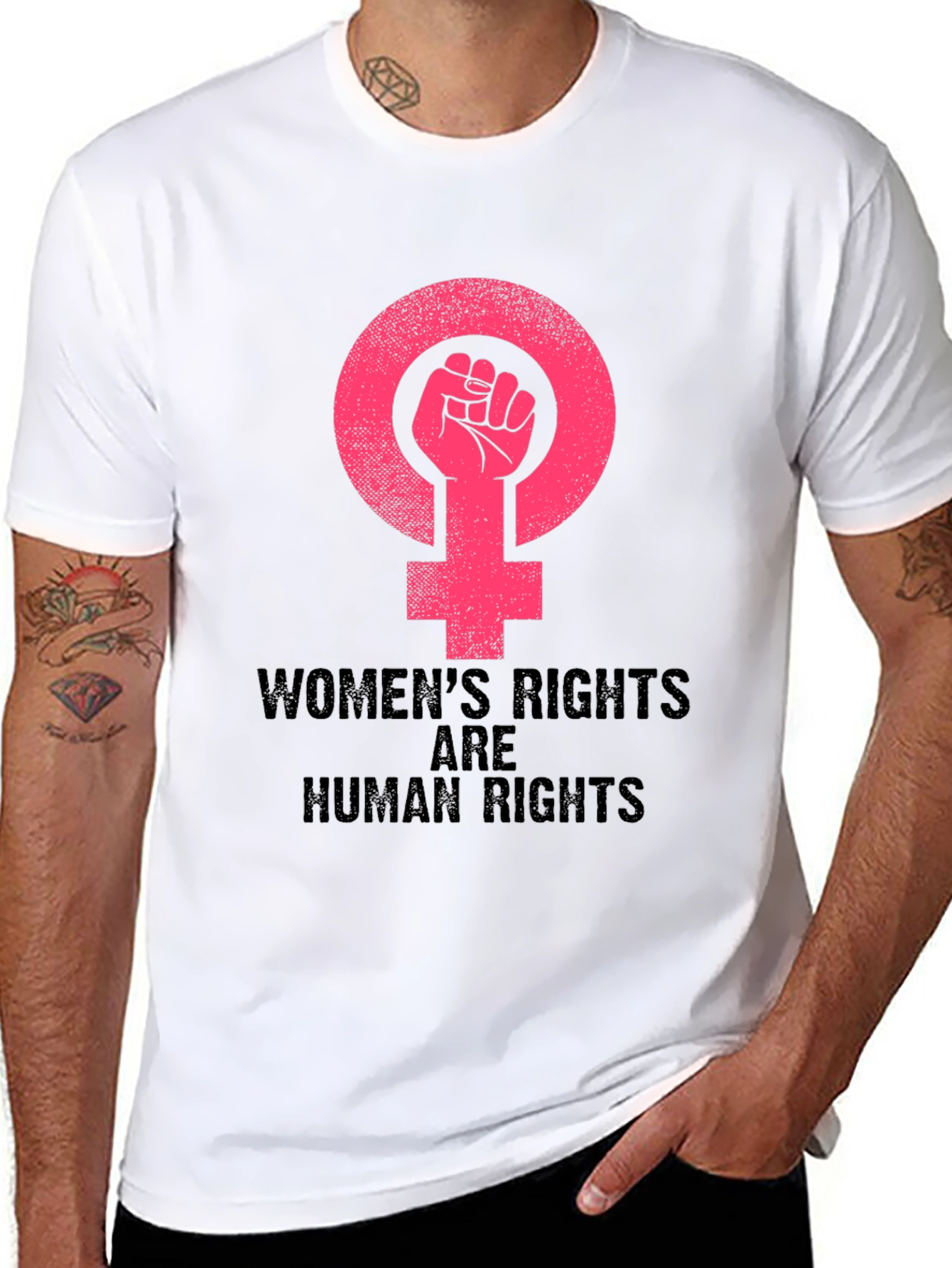 Womens Rights are Human Rights Graphic T-Shirt