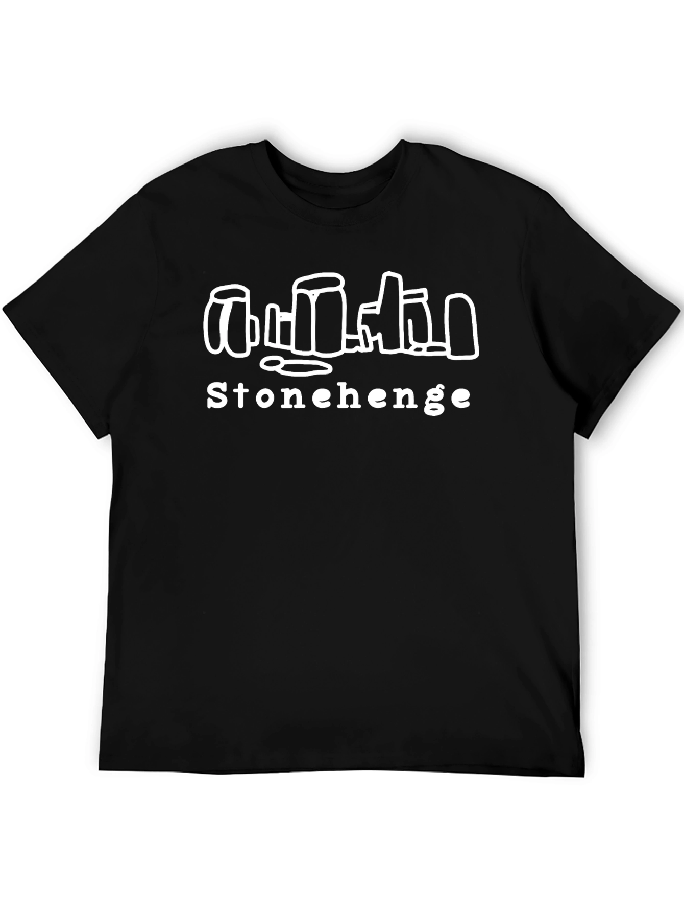 Stonehenge Graphic T-Shirt - Black