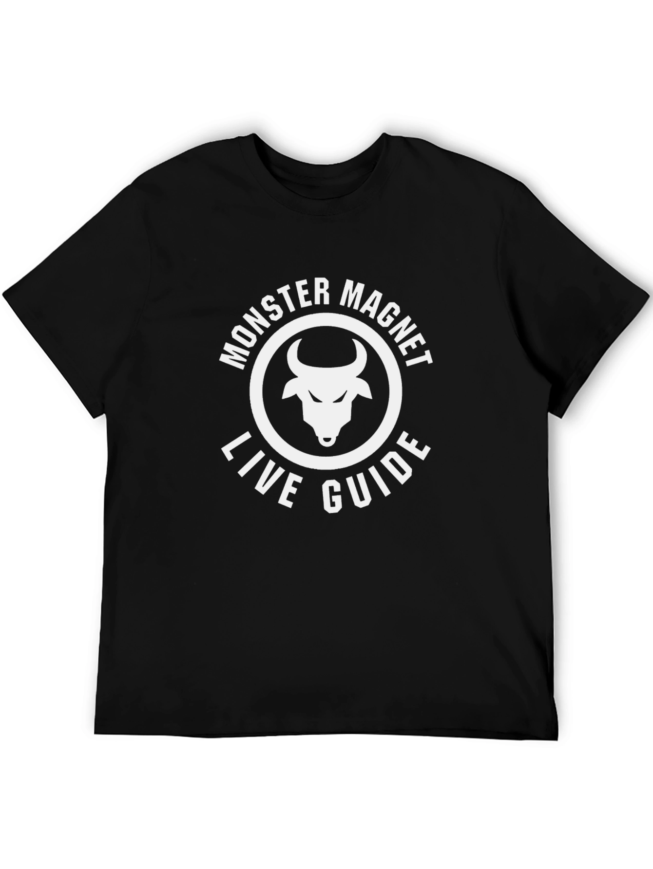 Monster Magnet Live Guide Black T-Shirt