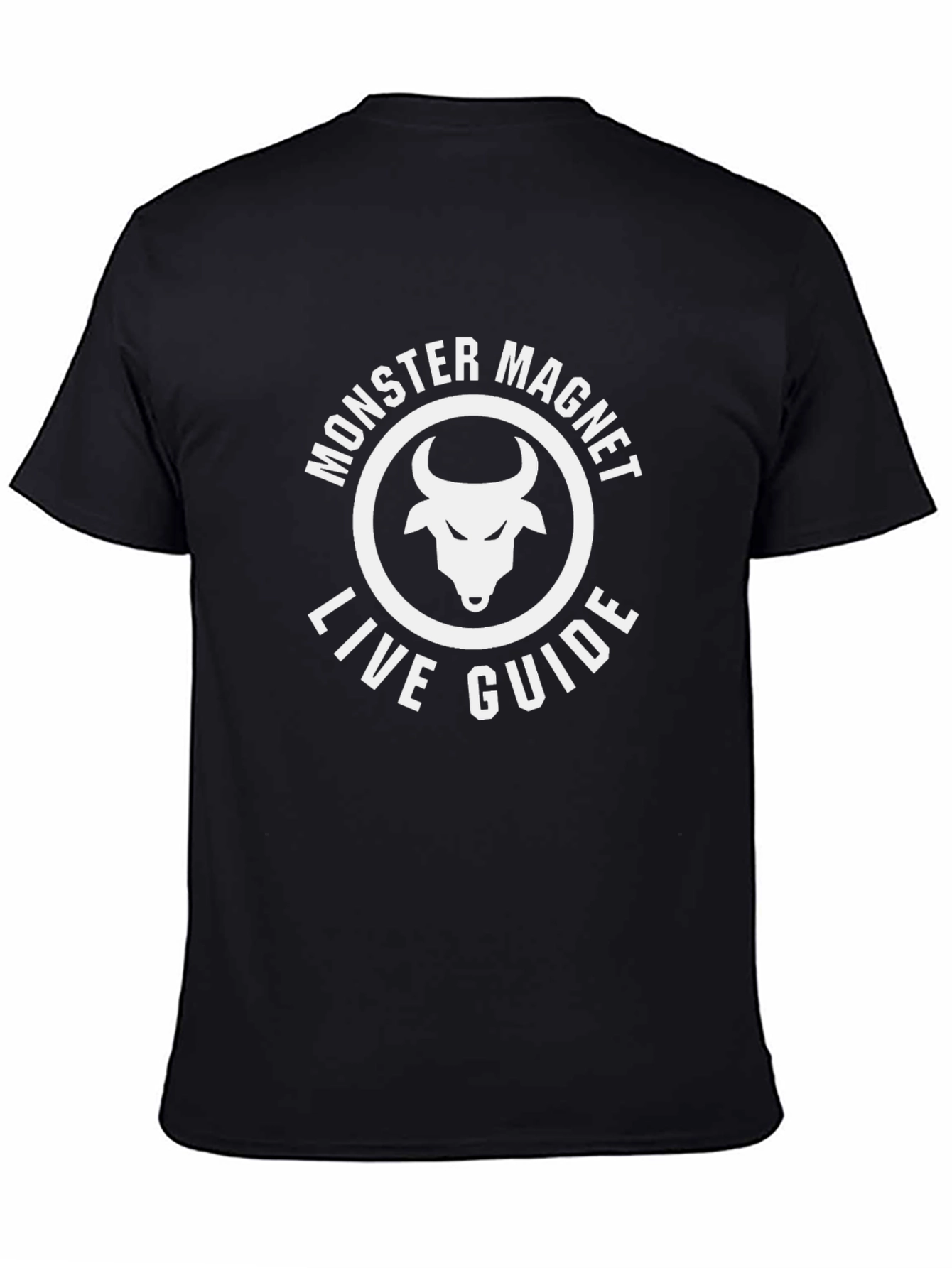 Monster Magnet Live Guide Black T-Shirt