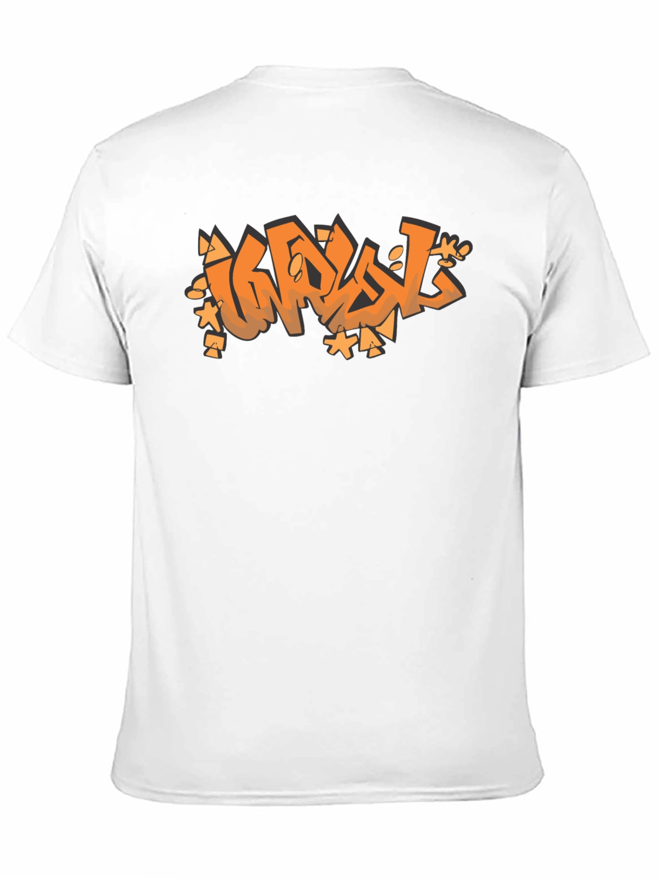 Graffiti Graphic Black T-Shirt