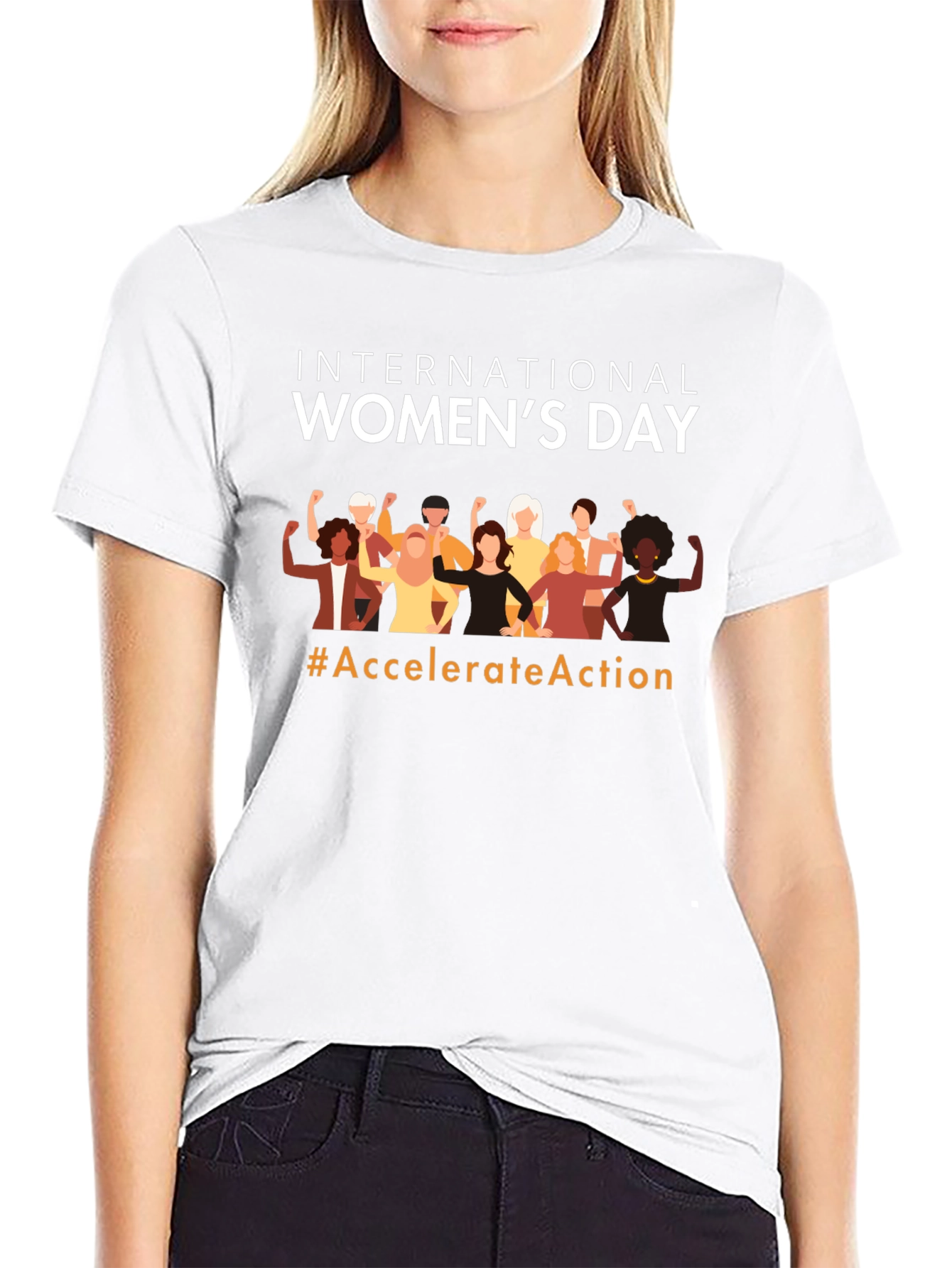 International Womens Day #AccelerateAction Tee
