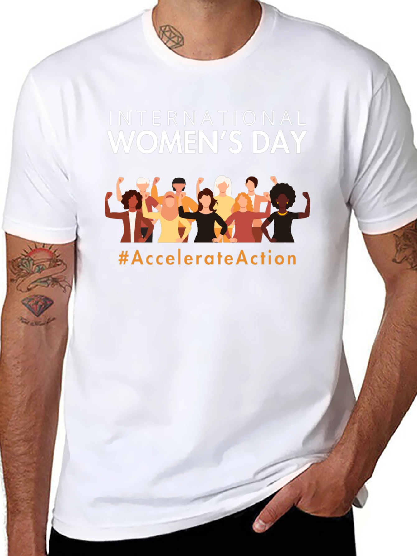 International Womens Day #AccelerateAction Tee
