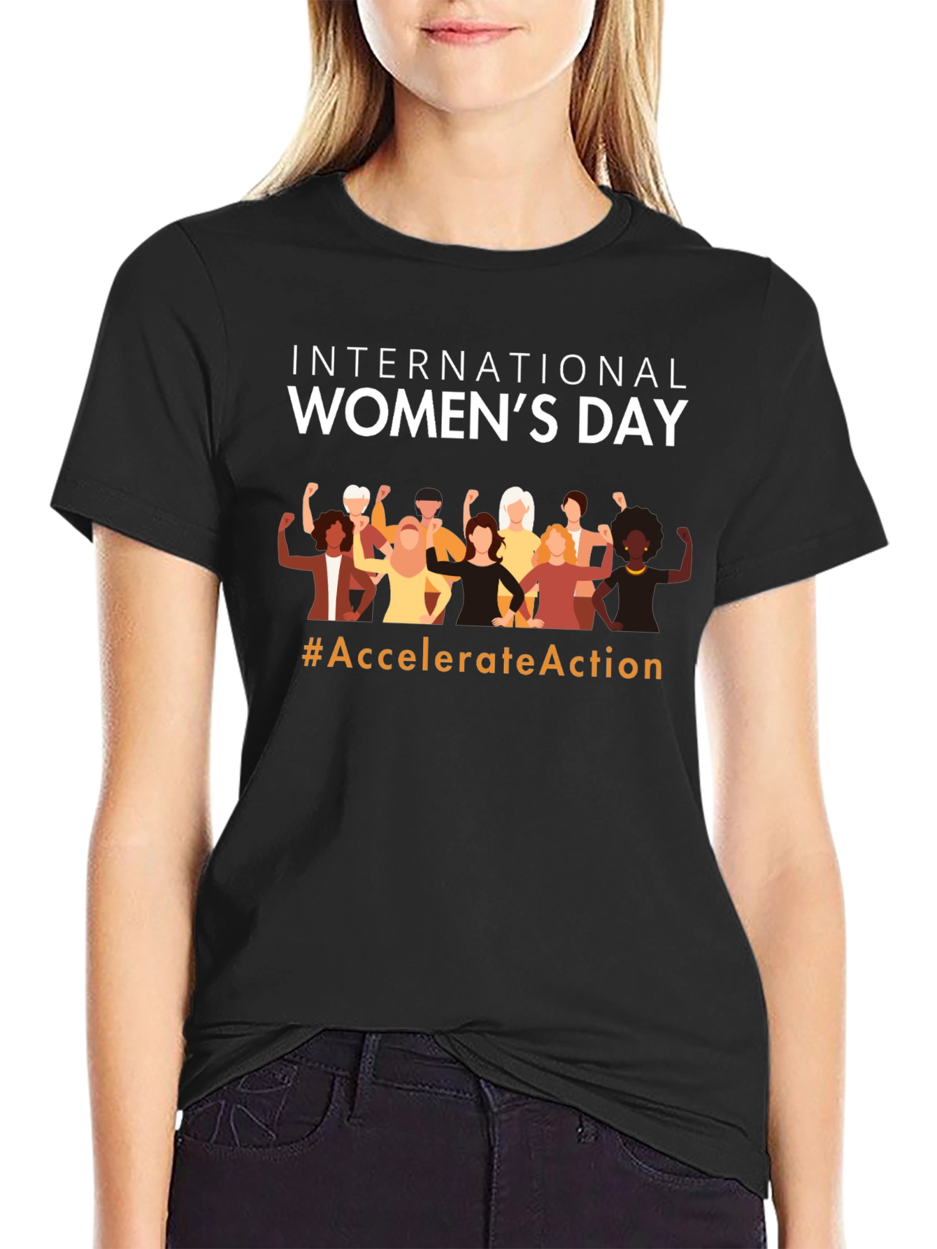 International Womens Day #AccelerateAction Tee