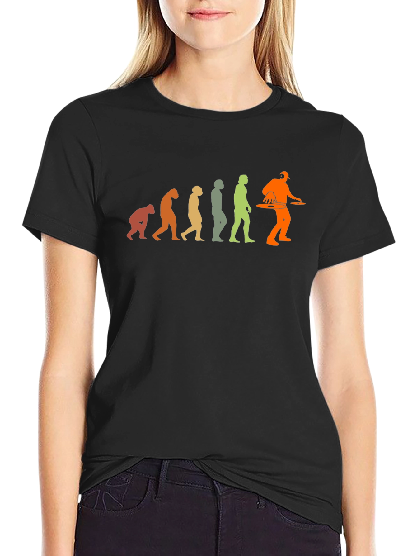 DJ Evolution Graphic Tee - Black