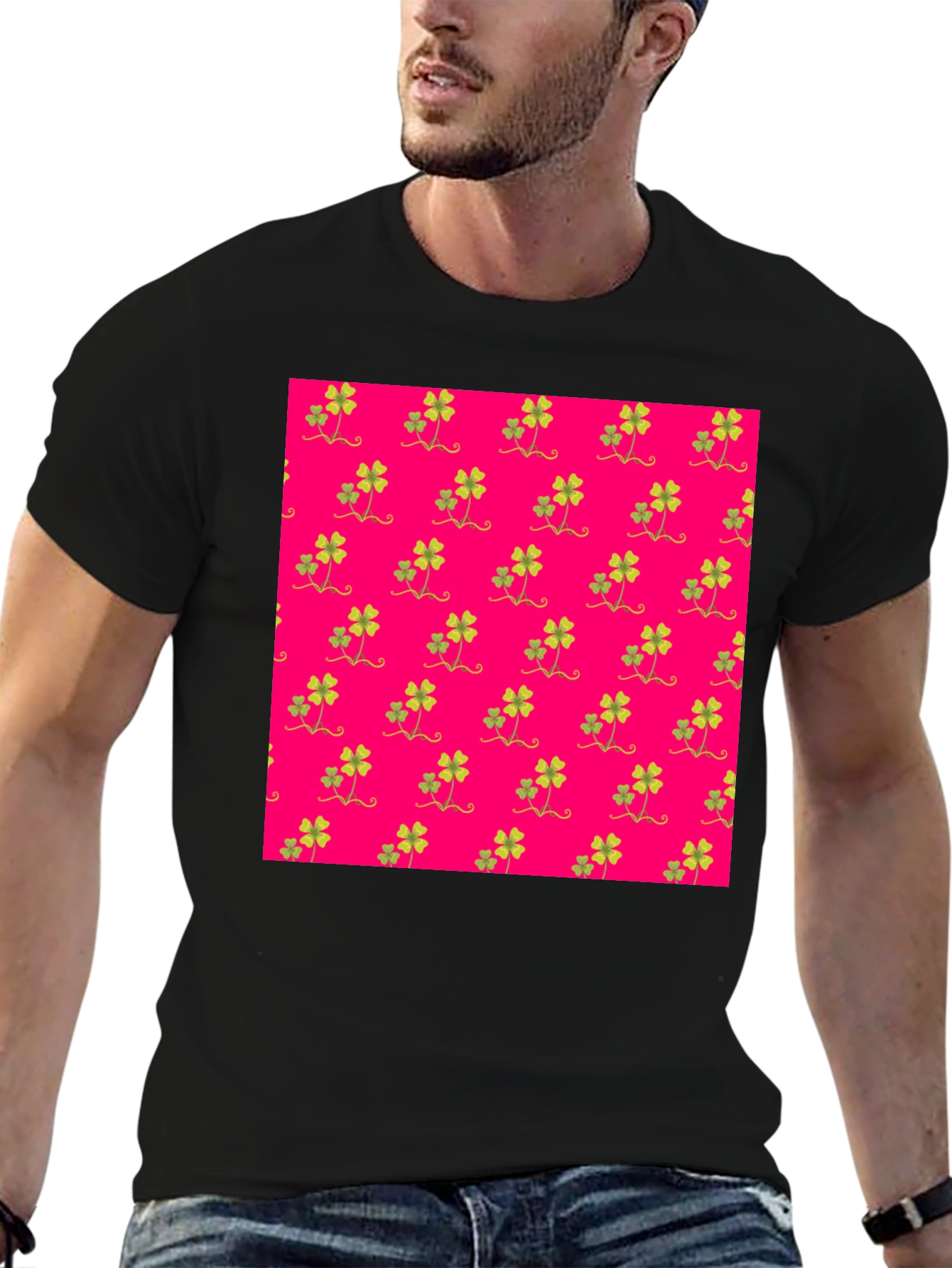 Clover Pattern T-Shirt