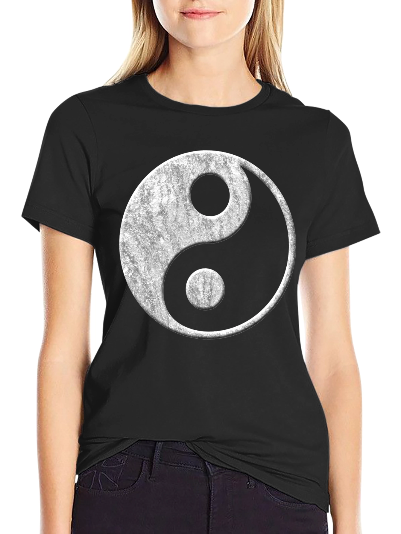 Yin Yang Graphic Tee - Balance and Style
