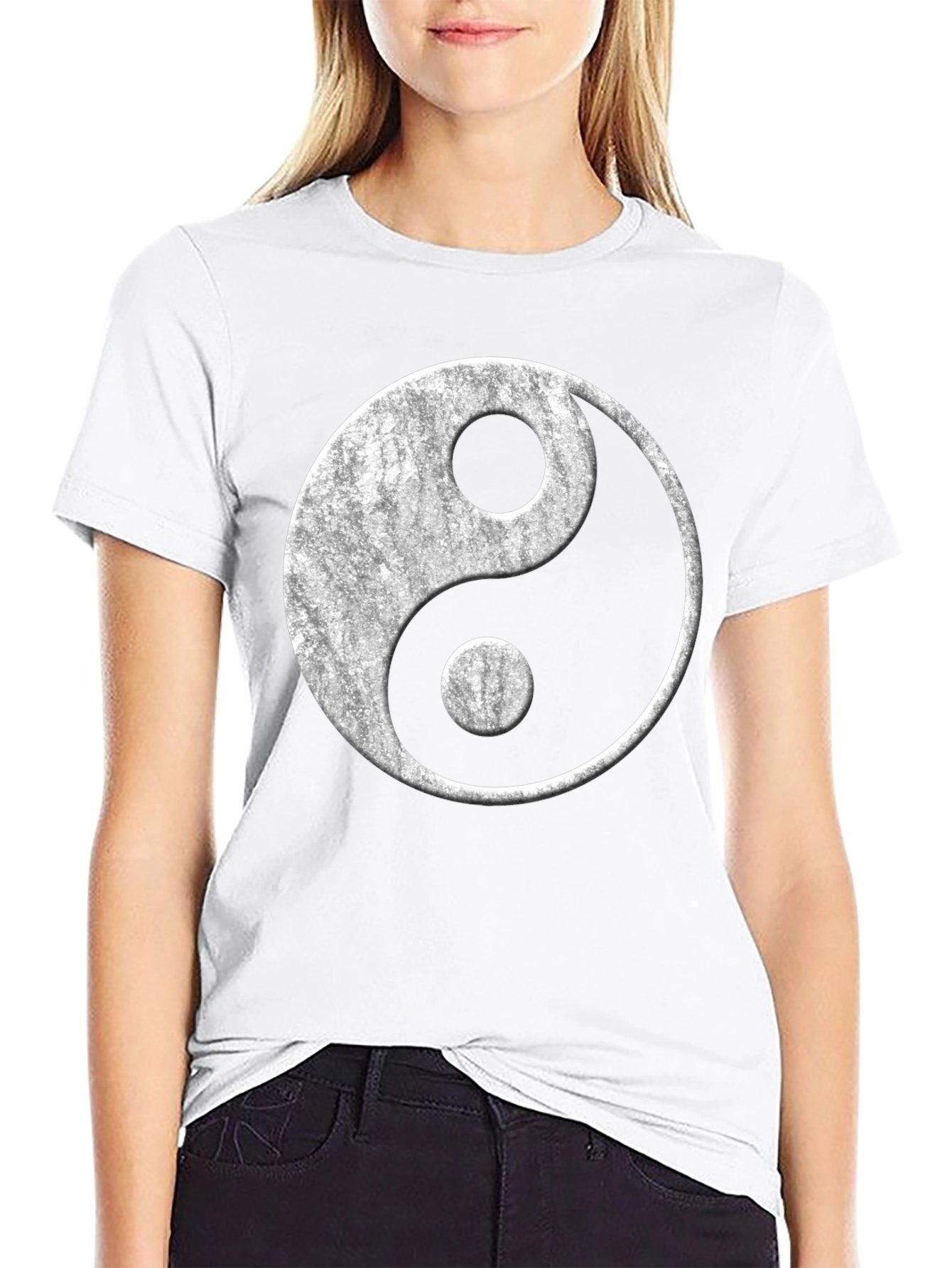 Yin Yang Graphic Tee - Balance and Style