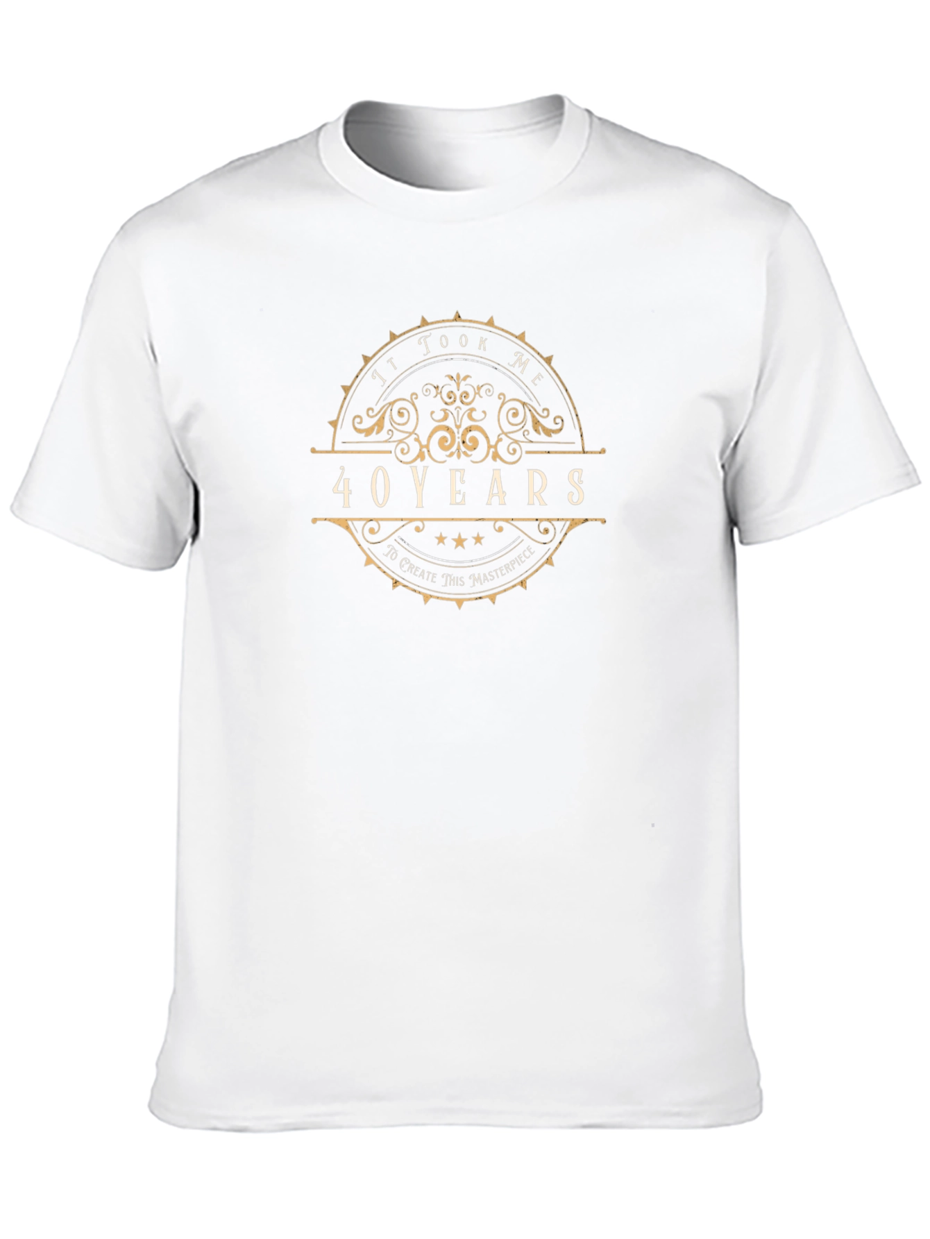 It Took Me 40 Years T-Shirt - Black
