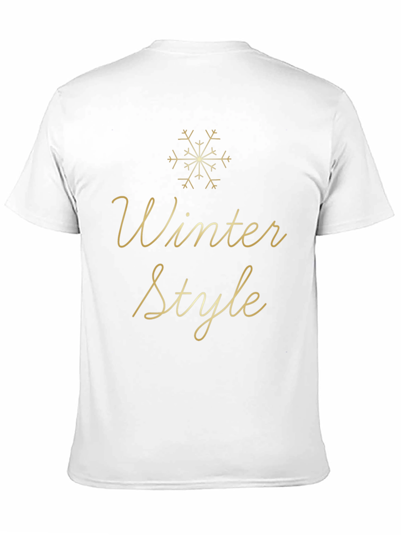 Winter Style Graphic Print T-Shirt