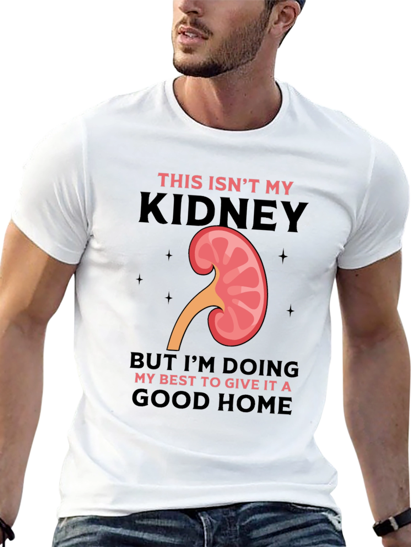Funny Kidney Transplant T-Shirt - This Isnt My Kidney