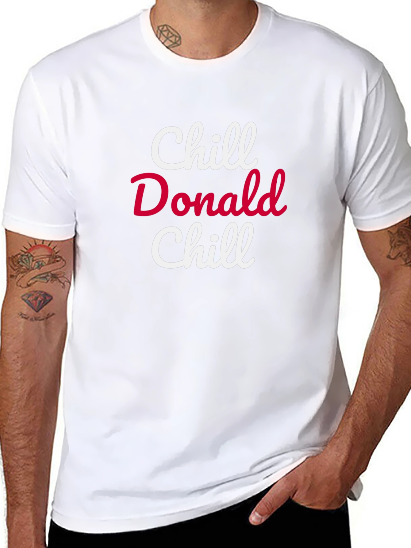 Chill Donald Chill Graphic T-Shirt