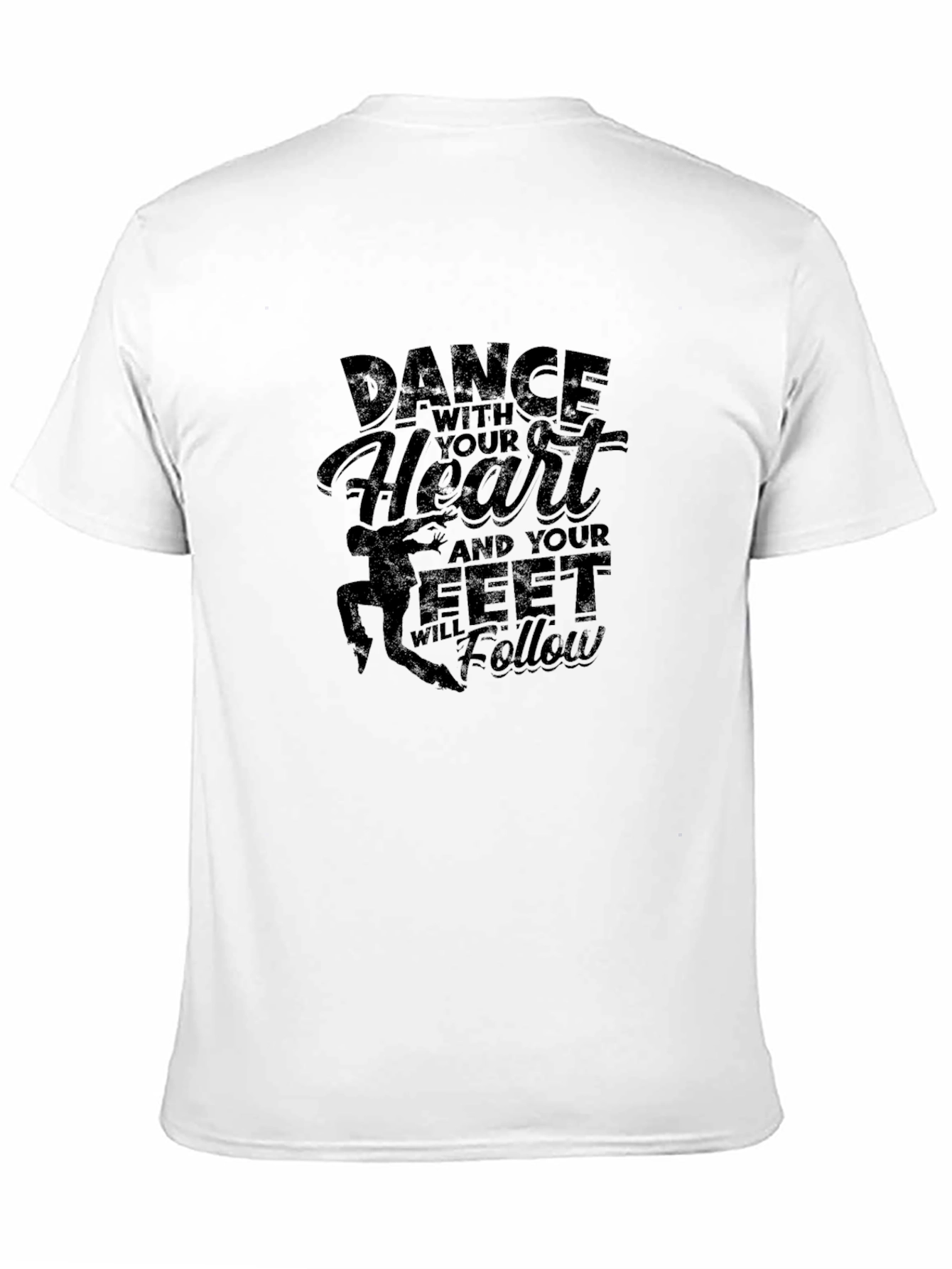 Dance with Your Heart Black T-Shirt