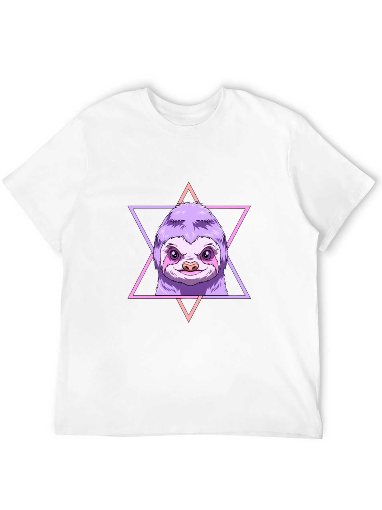 Sloth Graphic Tee - Relaxed Style