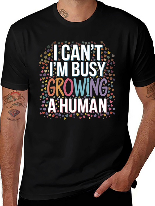 Funny Pregnancy T-Shirt - Im Growing A Human