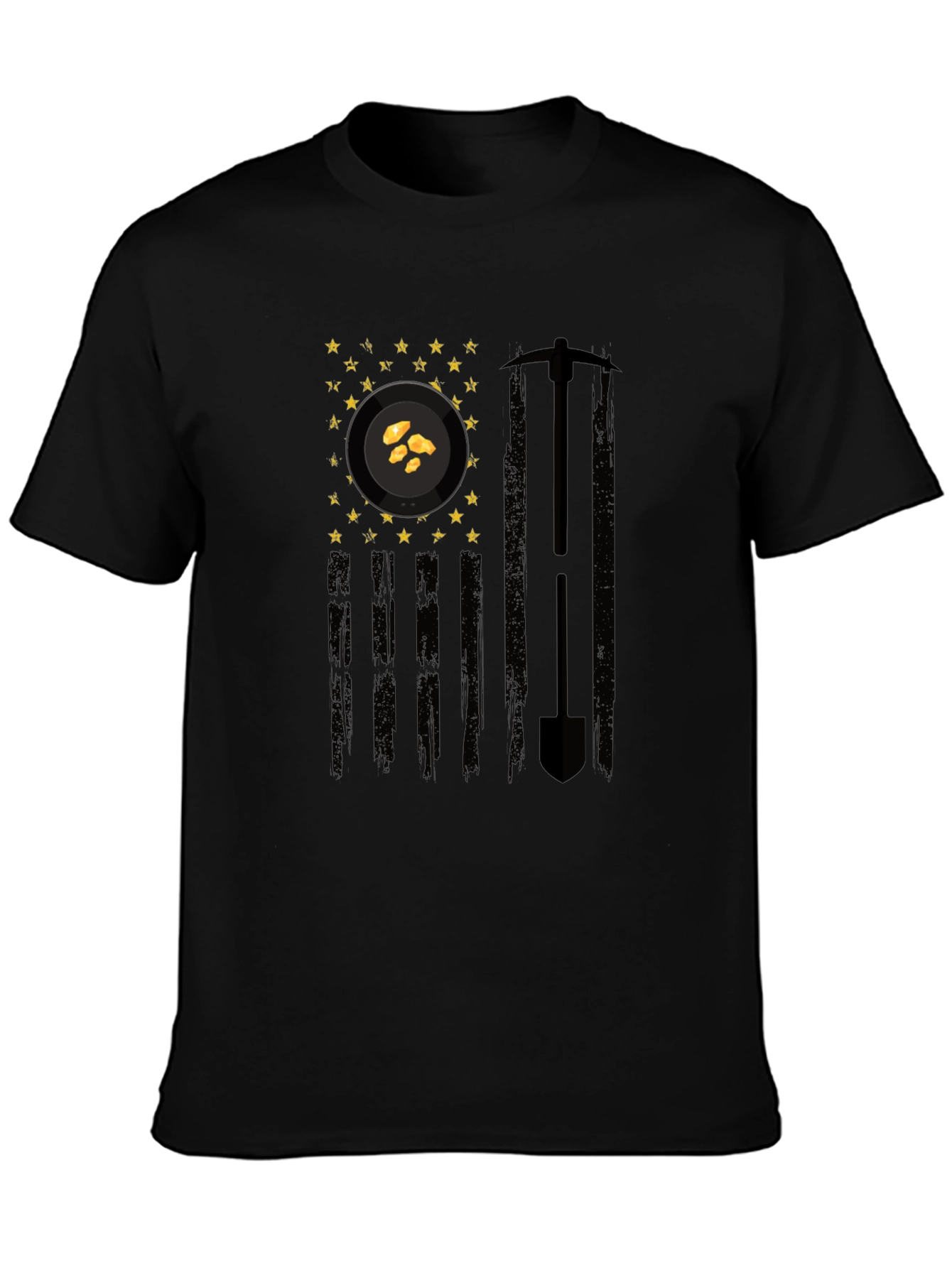 Gold Mining Flag Graphic Tee - Prospectors Pride