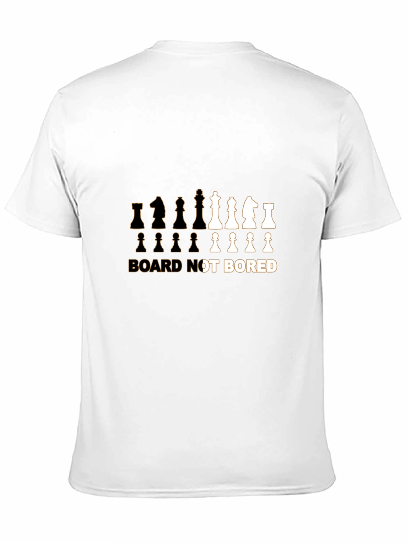 Chess Lover T-Shirt - Board Not Bored